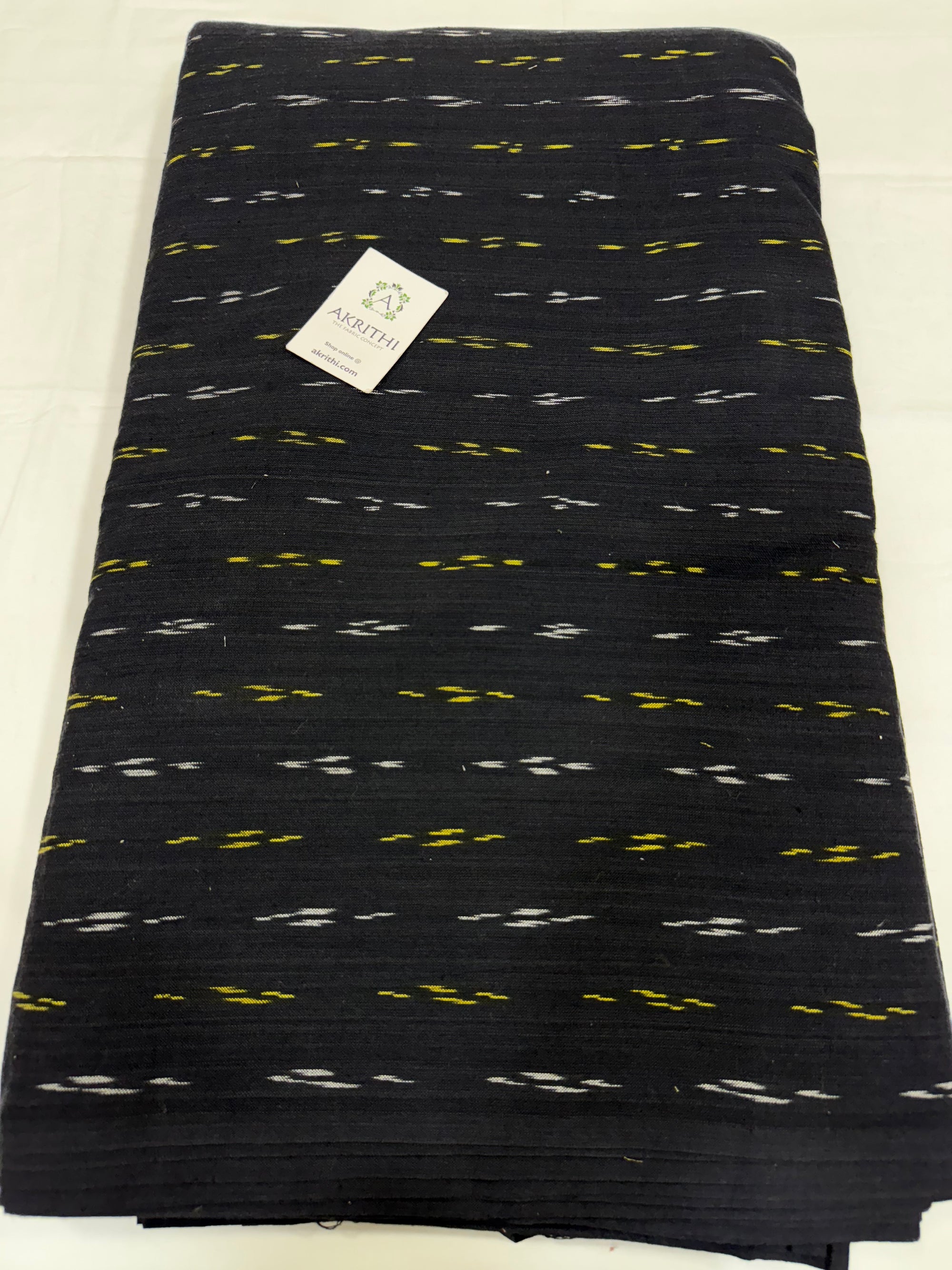 Handloom Ikat pure cotton fabric