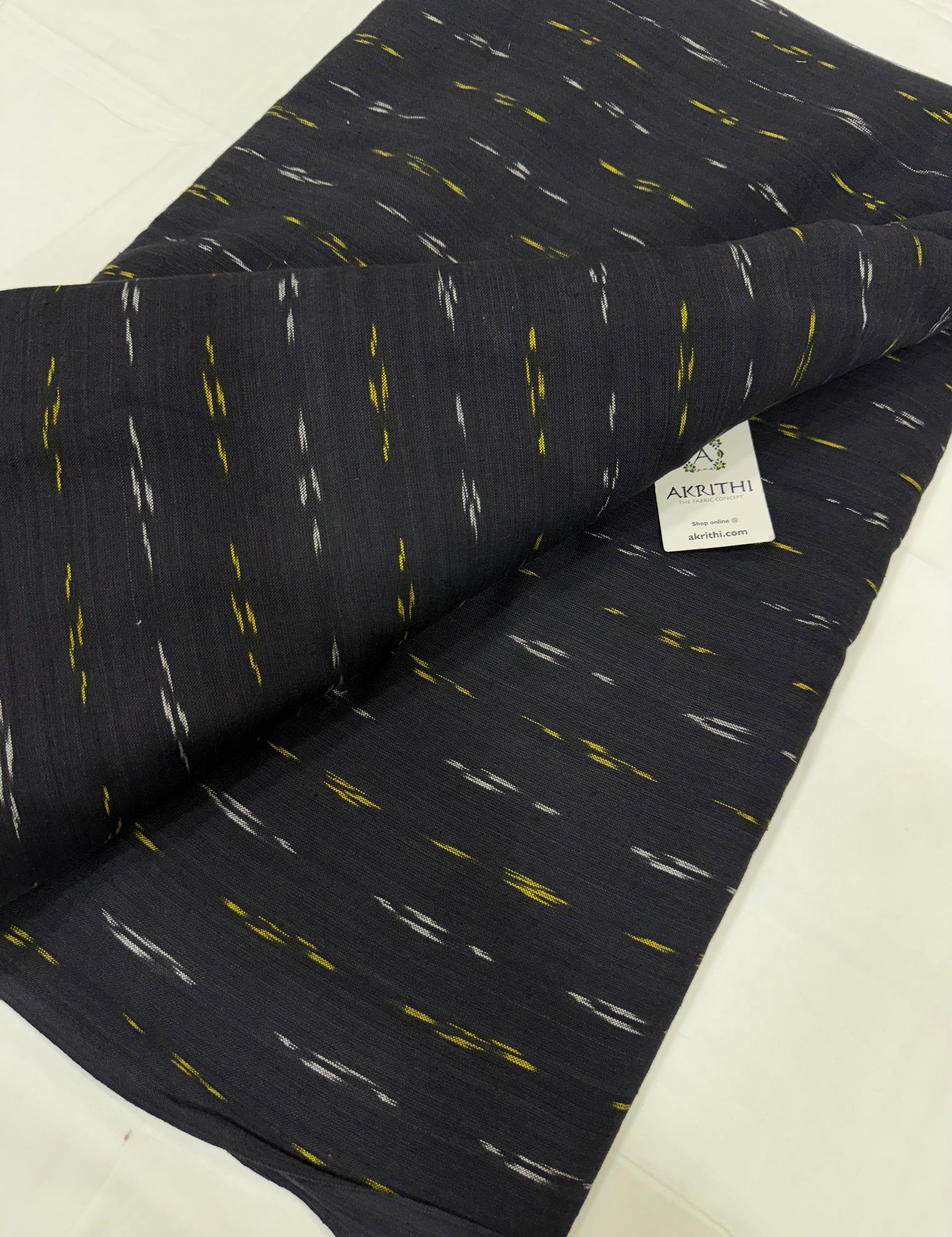 Handloom Ikat pure cotton fabric