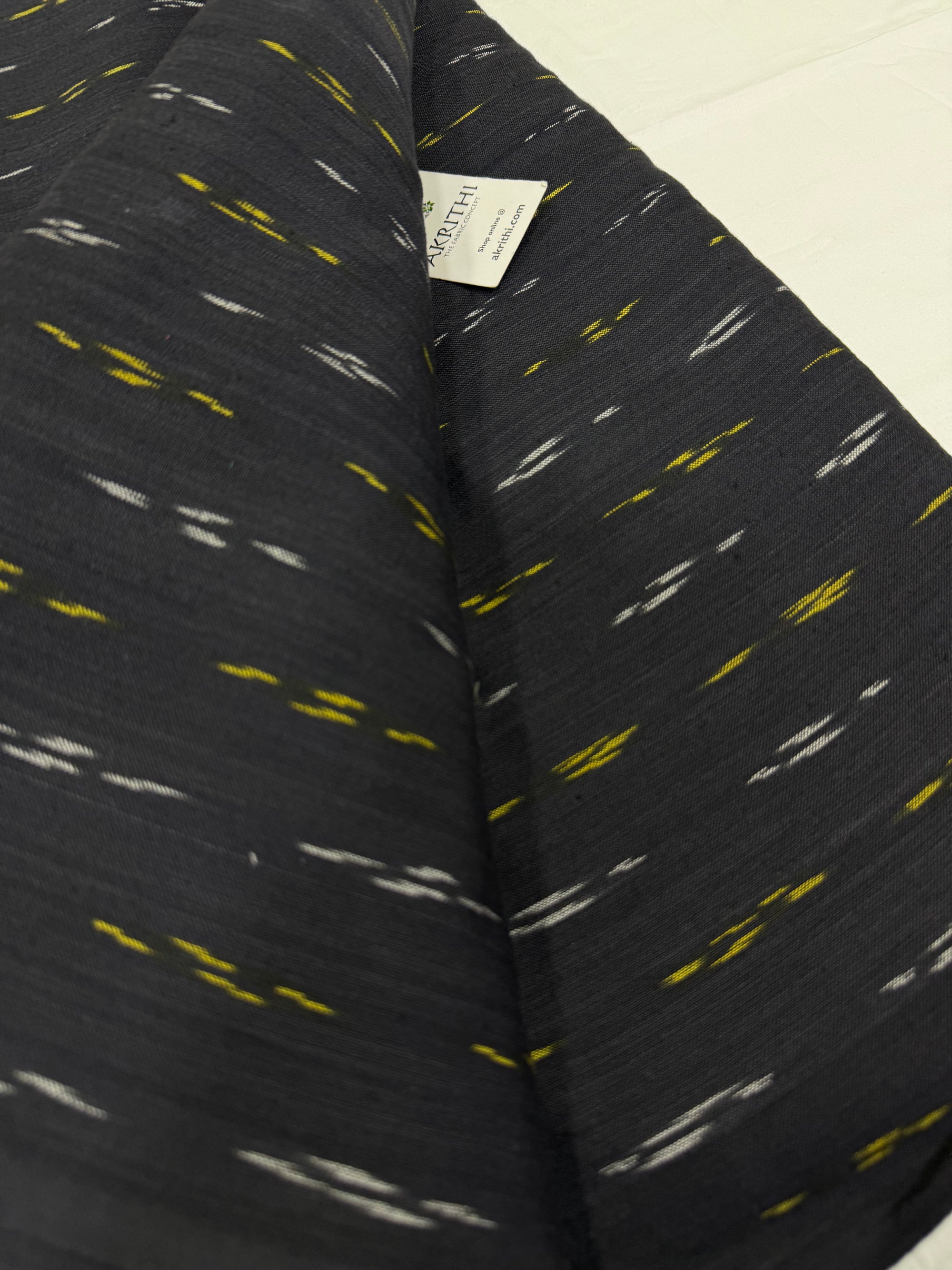 Handloom Ikat pure cotton fabric