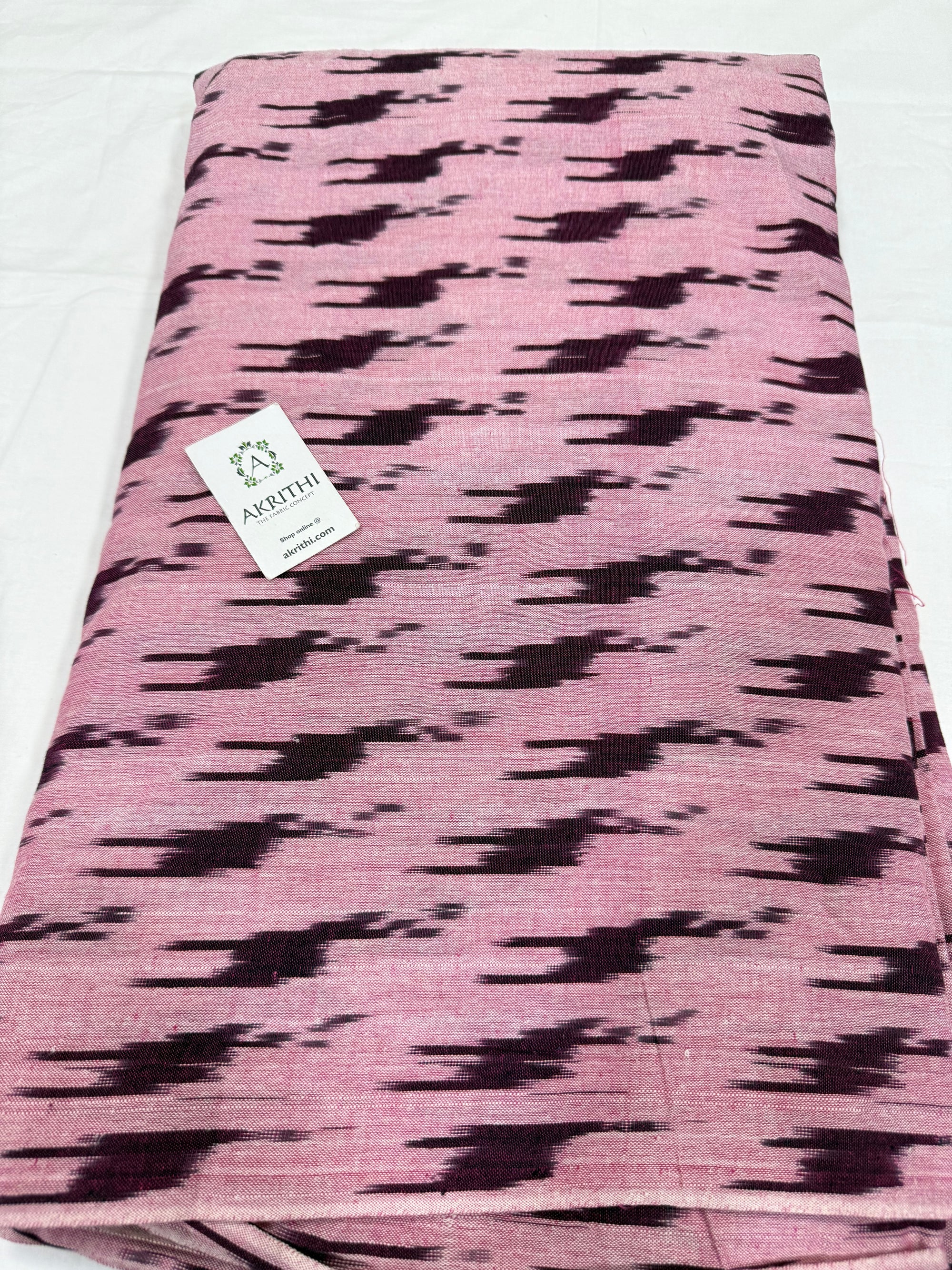 Handloom Ikat pure cotton fabric