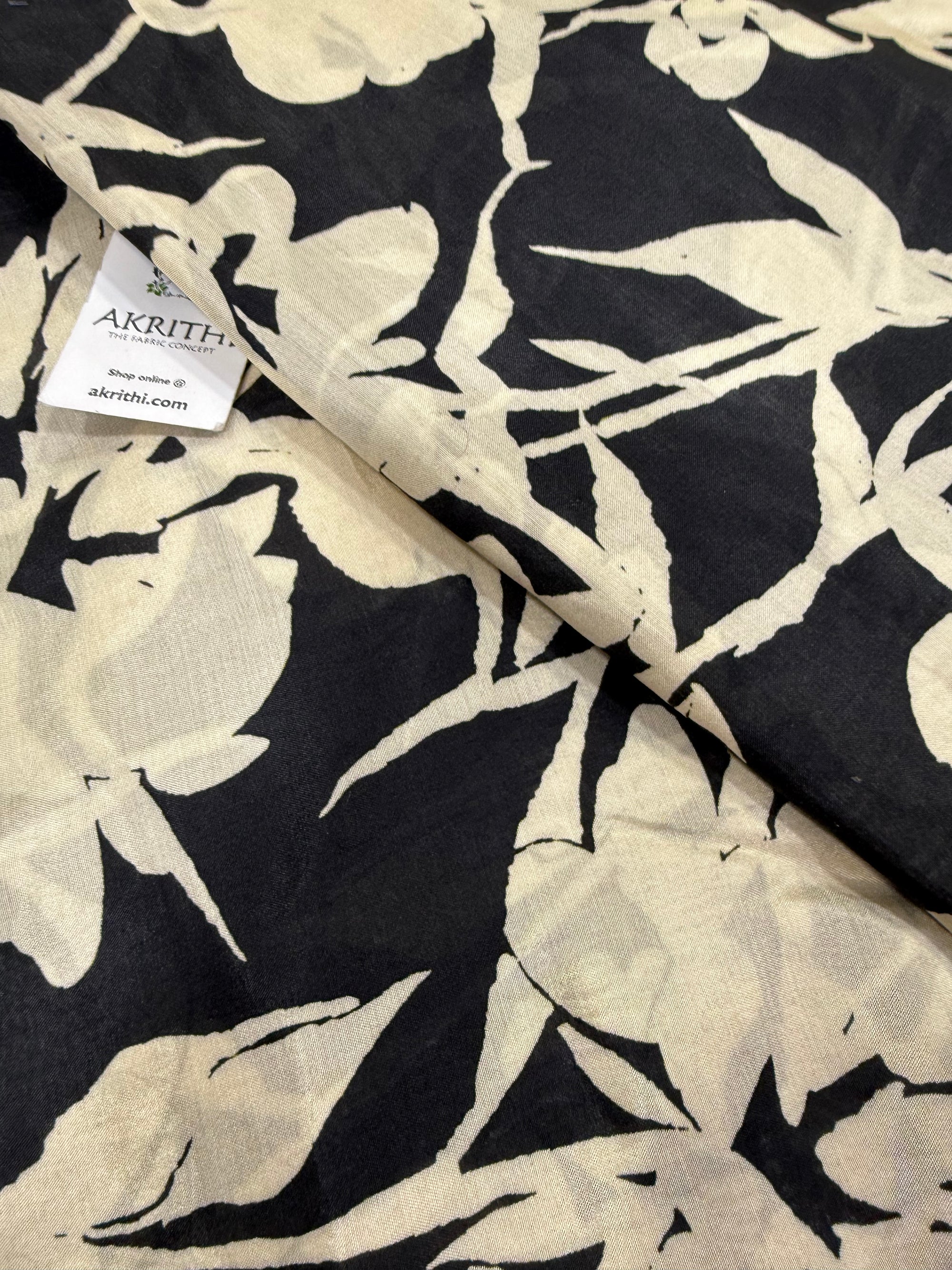 Printed pure muslin fabric 40 CM CUT