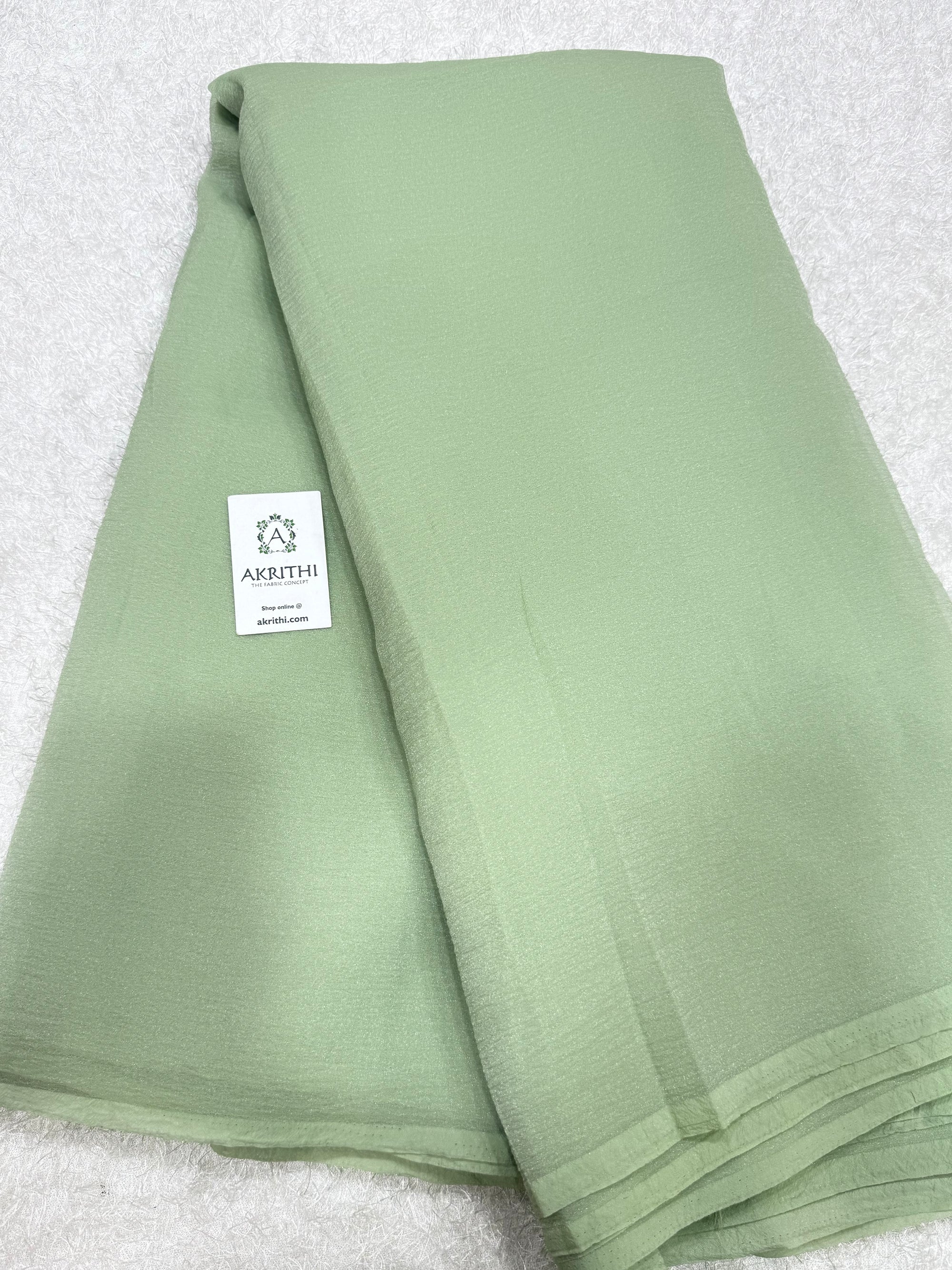 Crushed tissue fabric