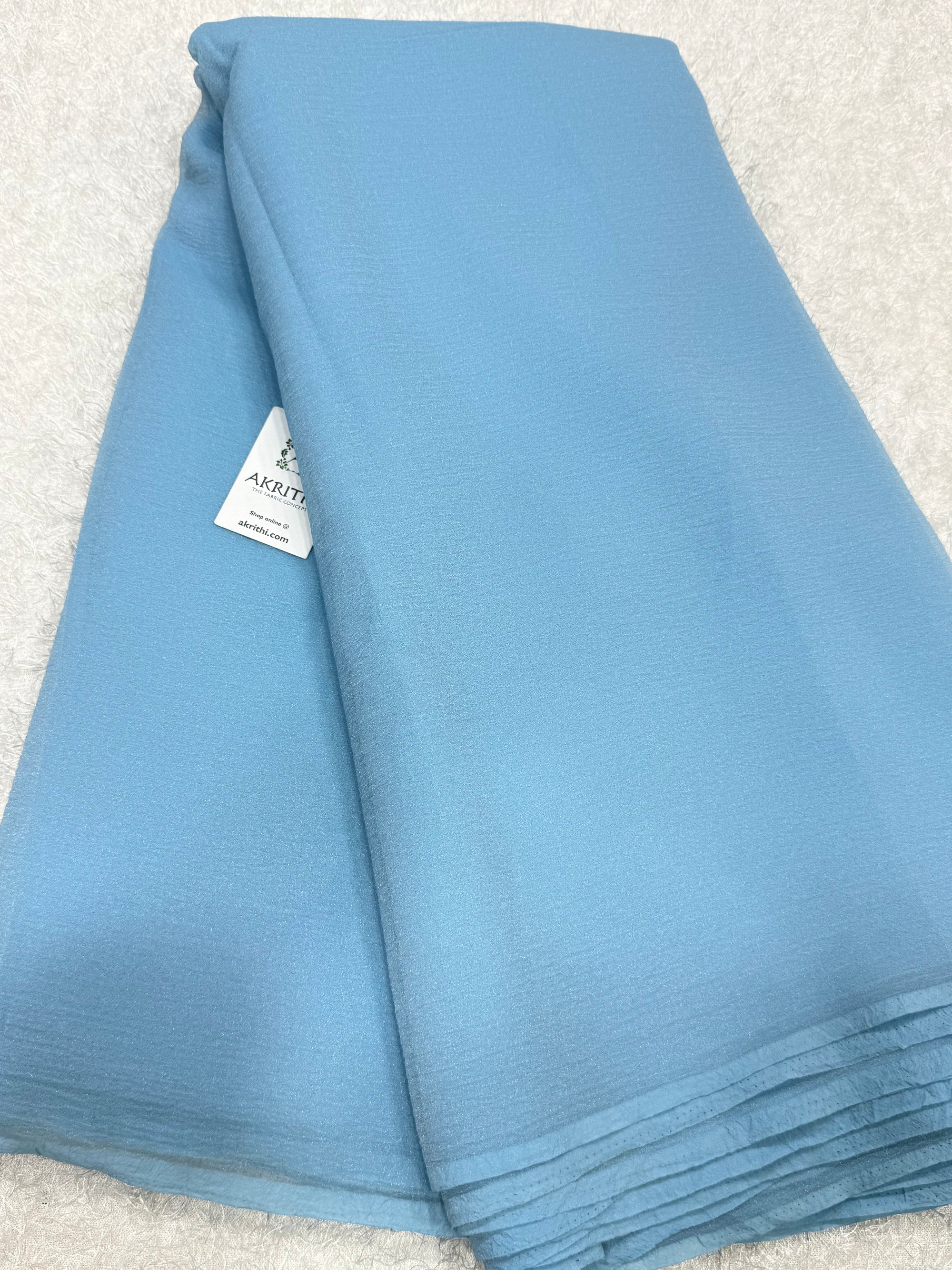 Crushed tissue fabric