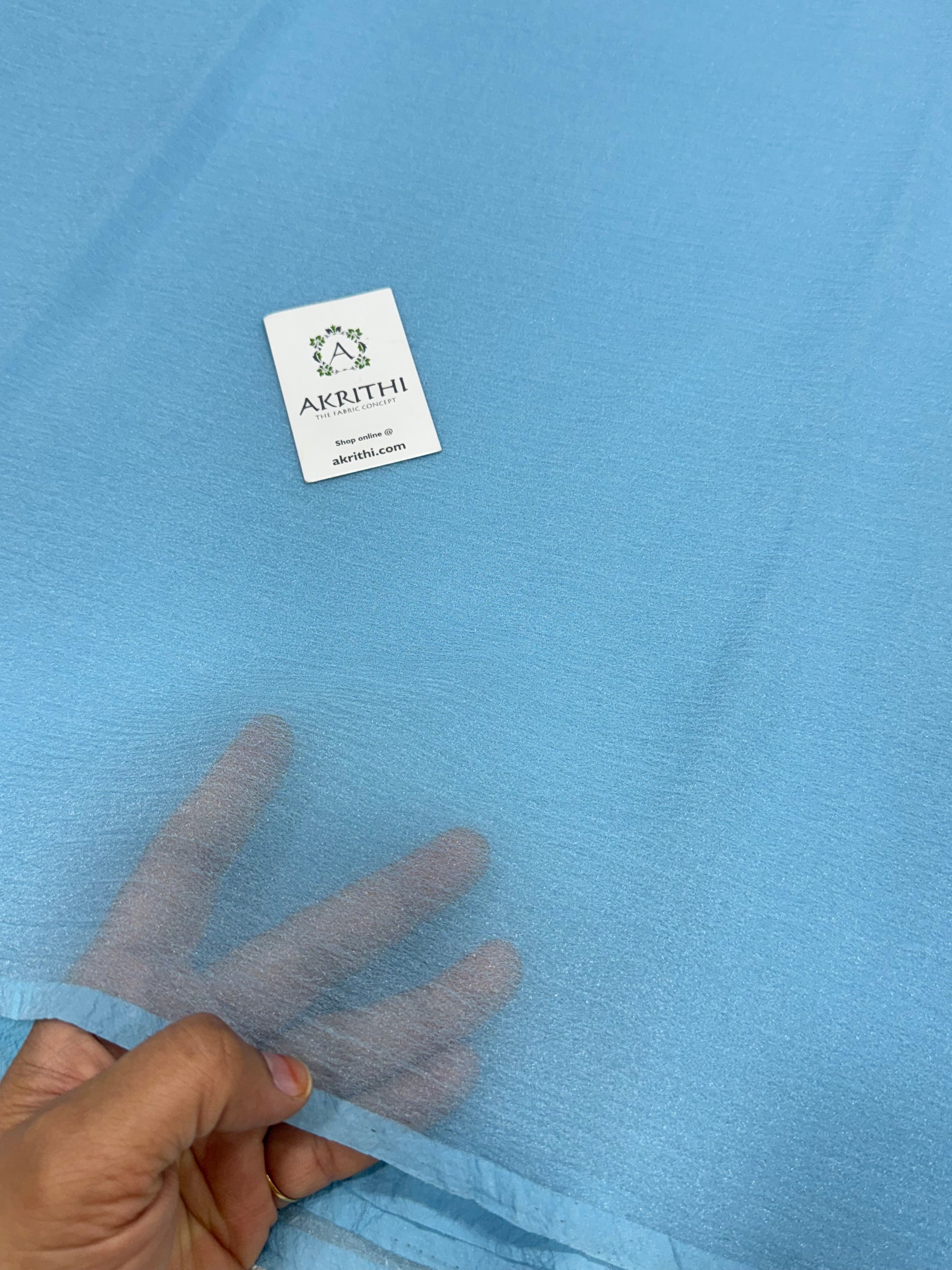 Crushed tissue fabric
