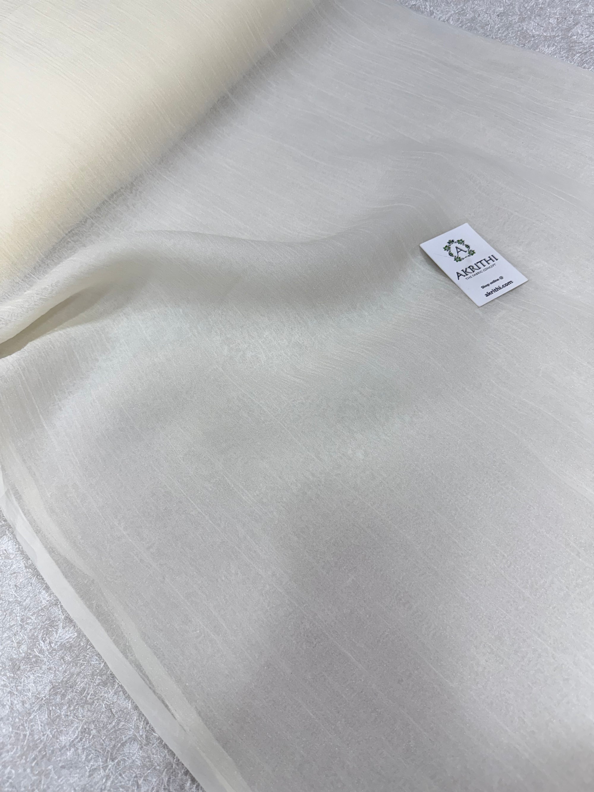 Crushed tissue fabric