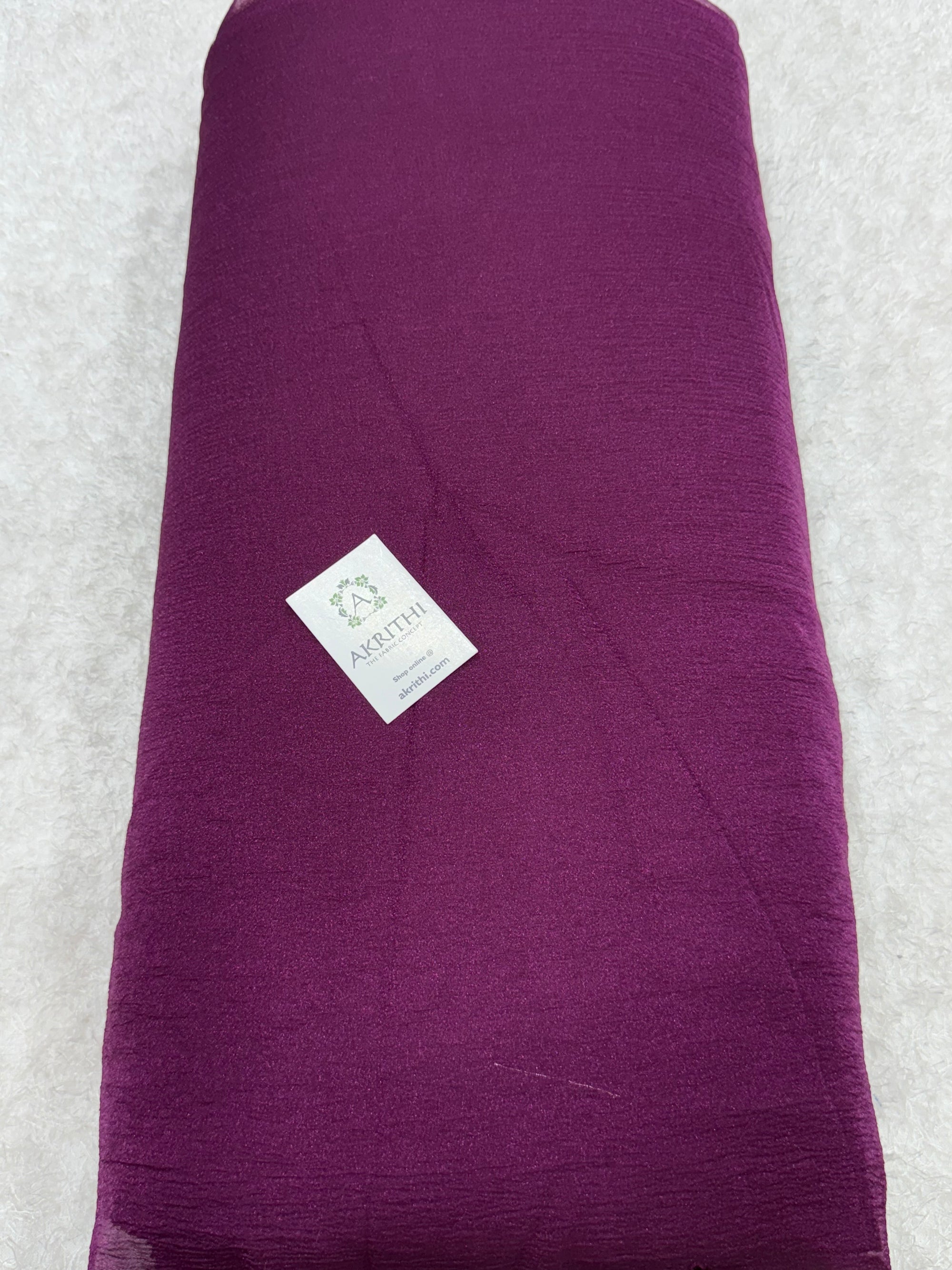 Crushed tissue fabric