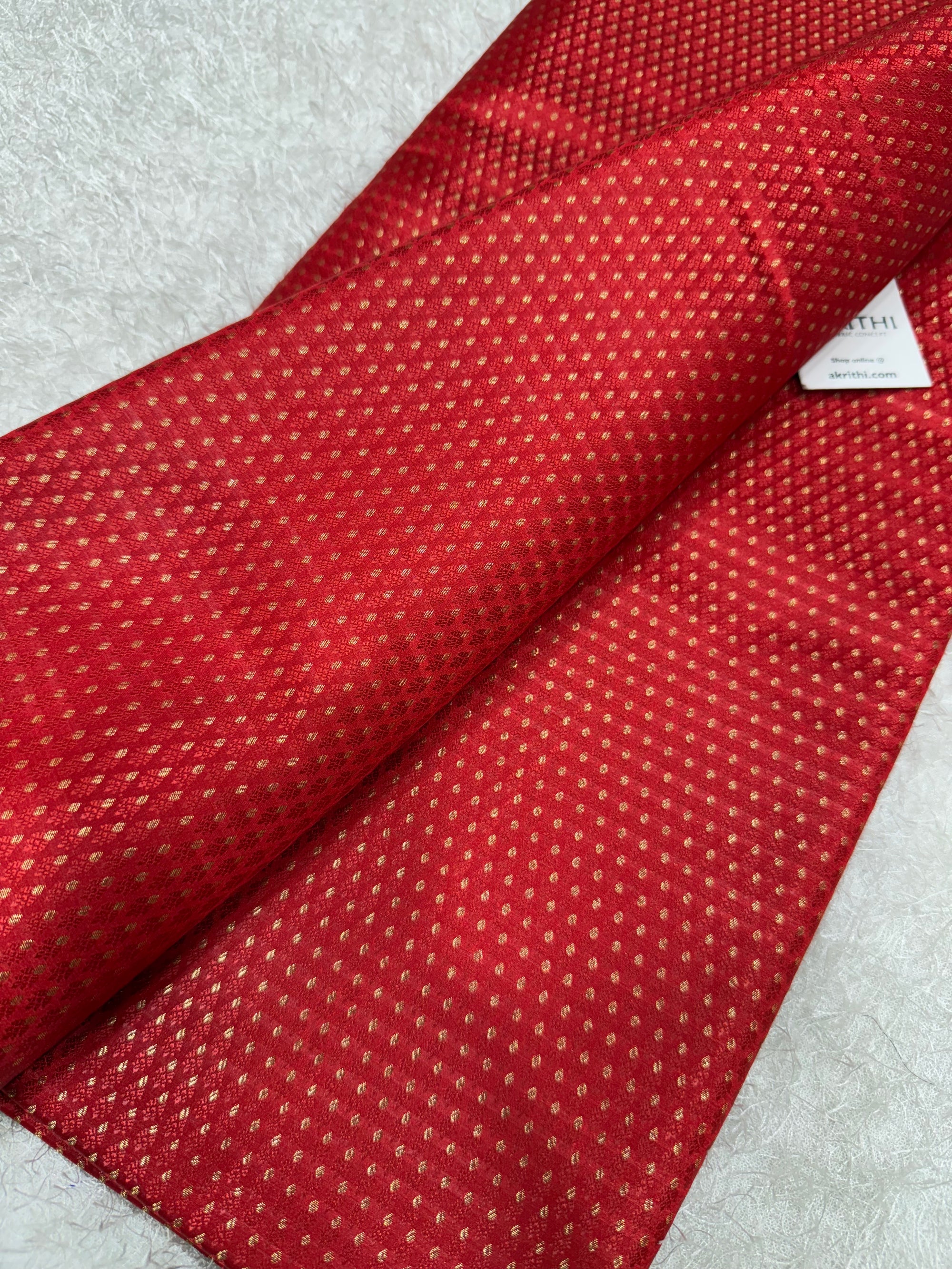 Pure Banarasi brocade fabric