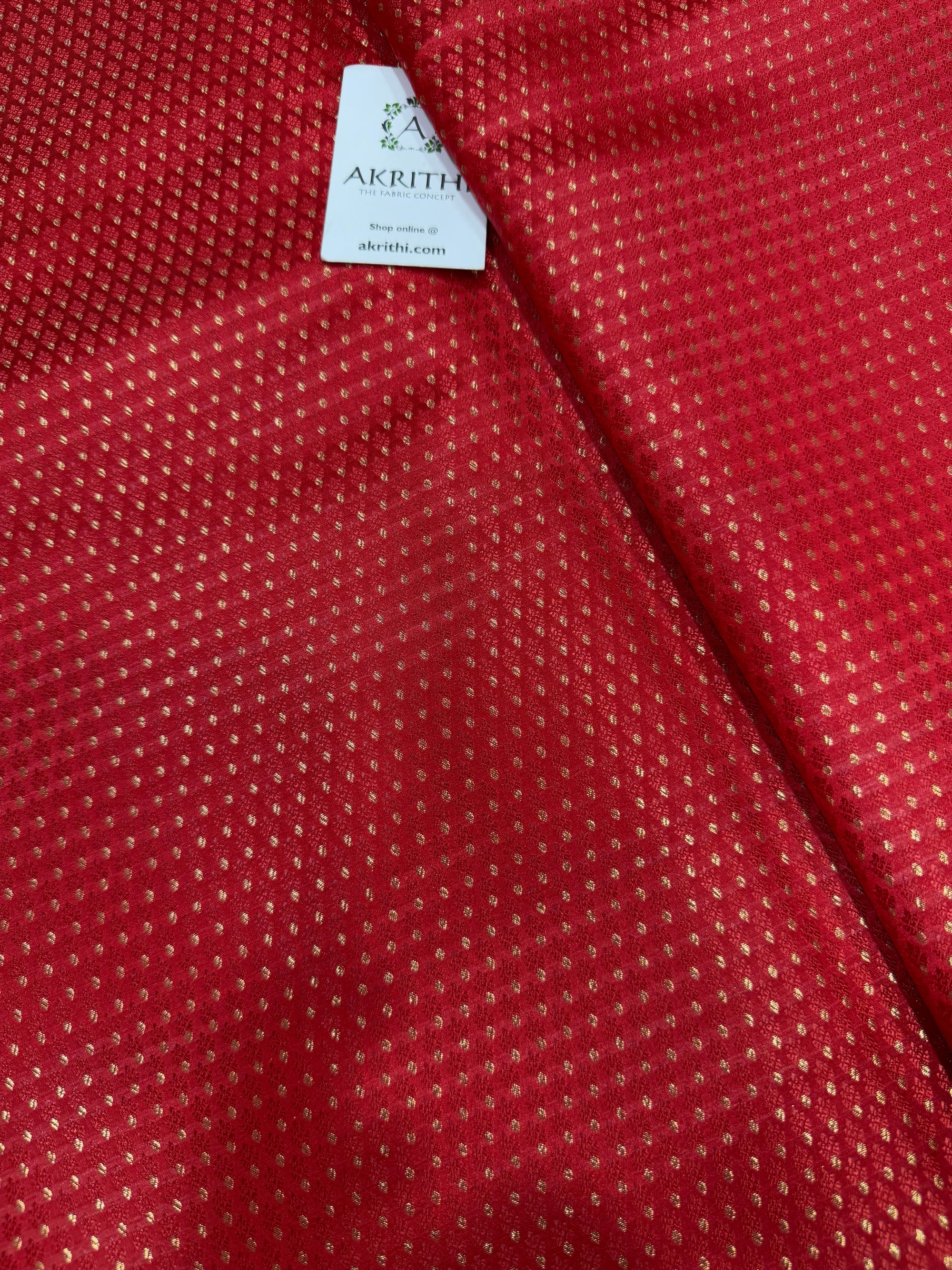 Pure Banarasi brocade fabric