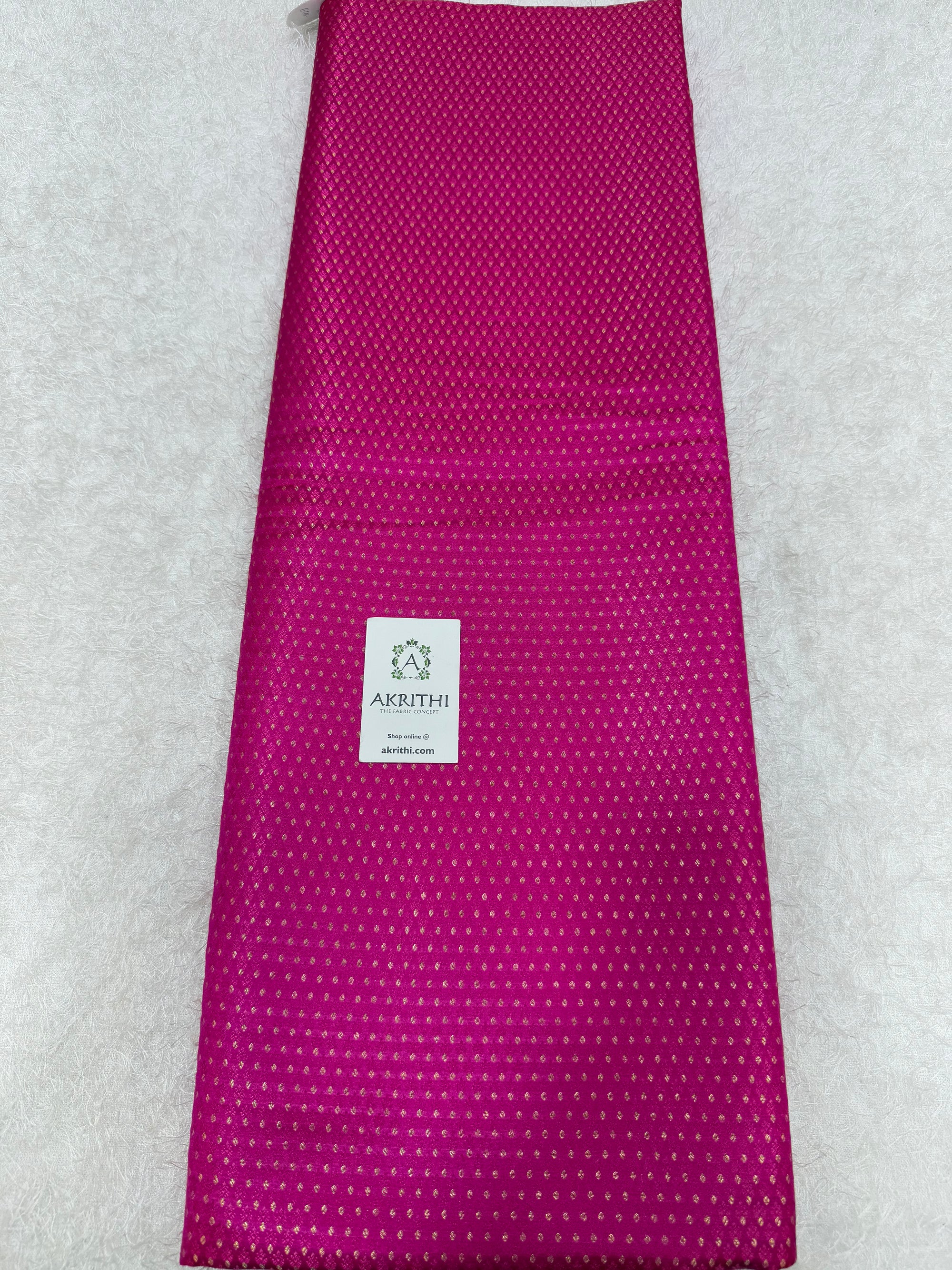 Pure Banarasi brocade fabric