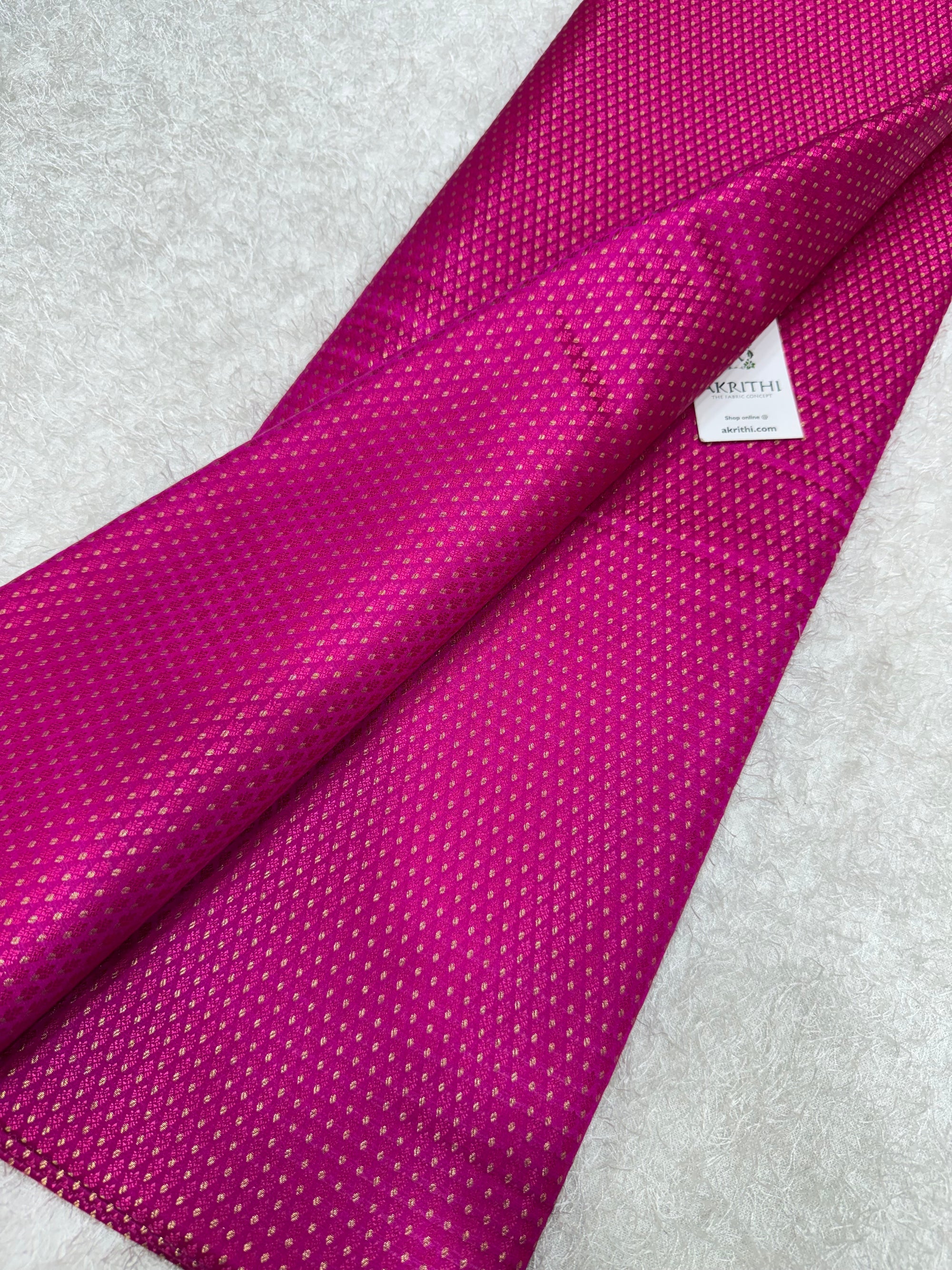 Pure Banarasi brocade fabric