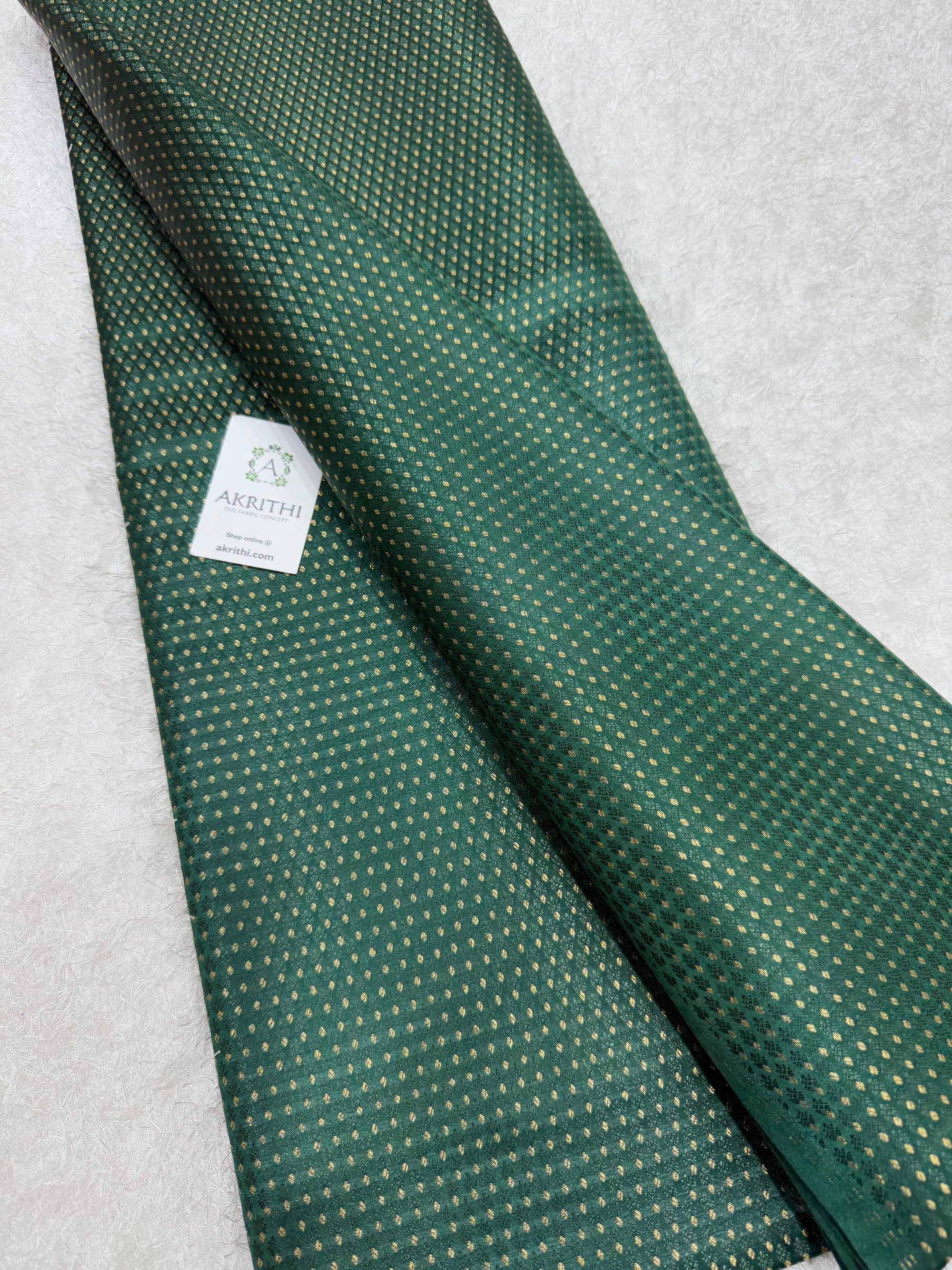 Pure Banarasi brocade fabric