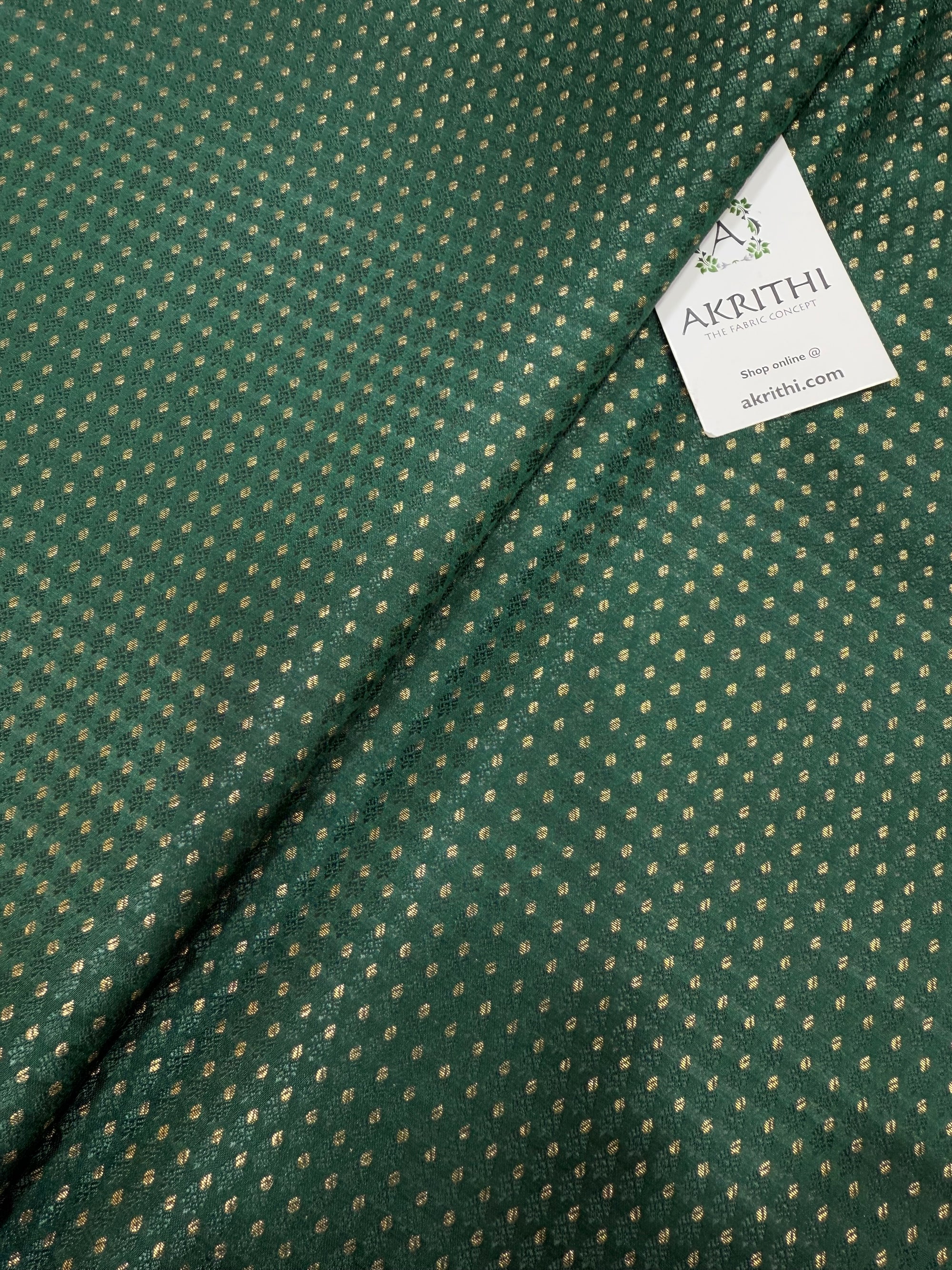 Pure Banarasi brocade fabric