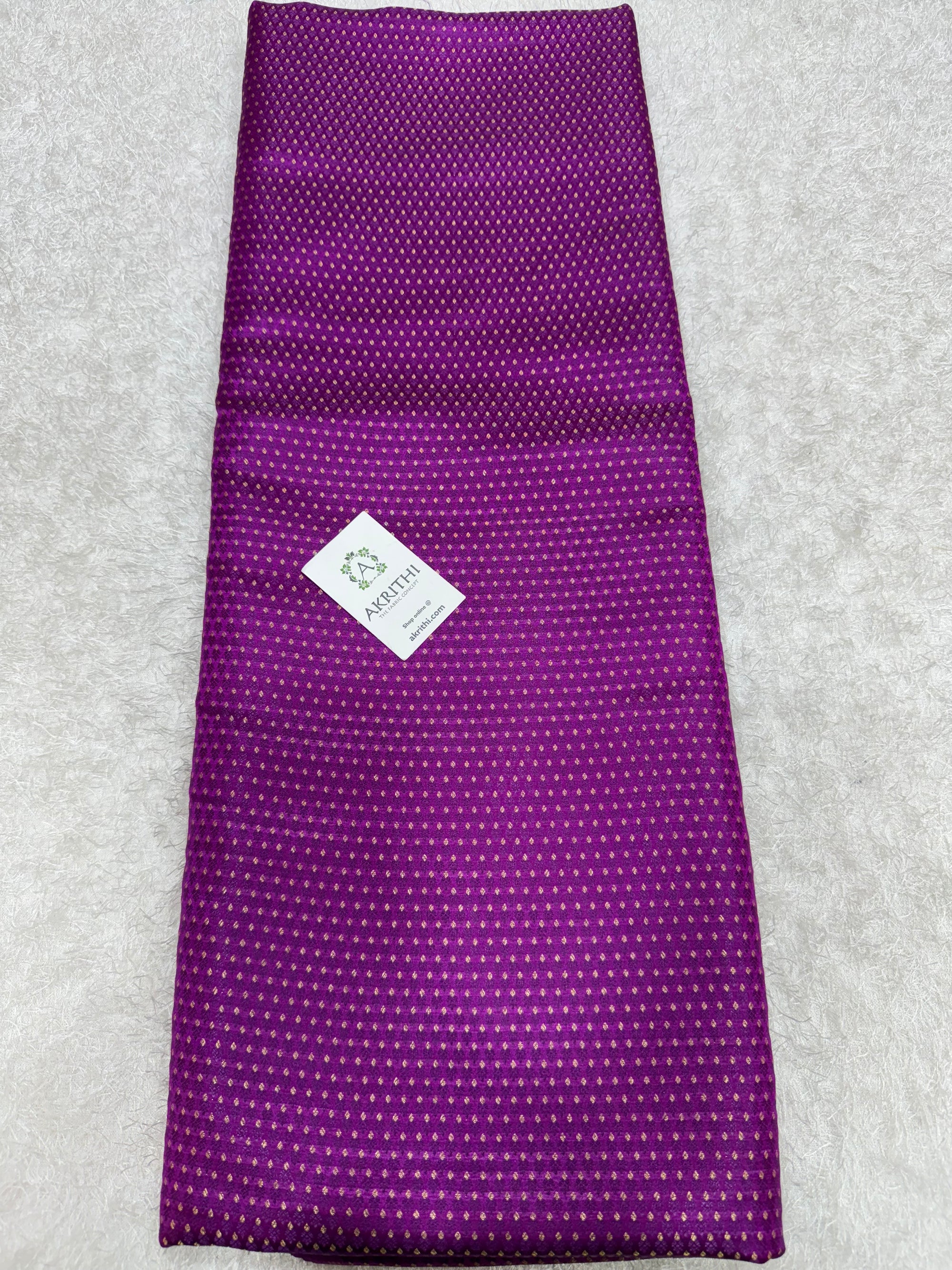 Pure Banarasi brocade fabric