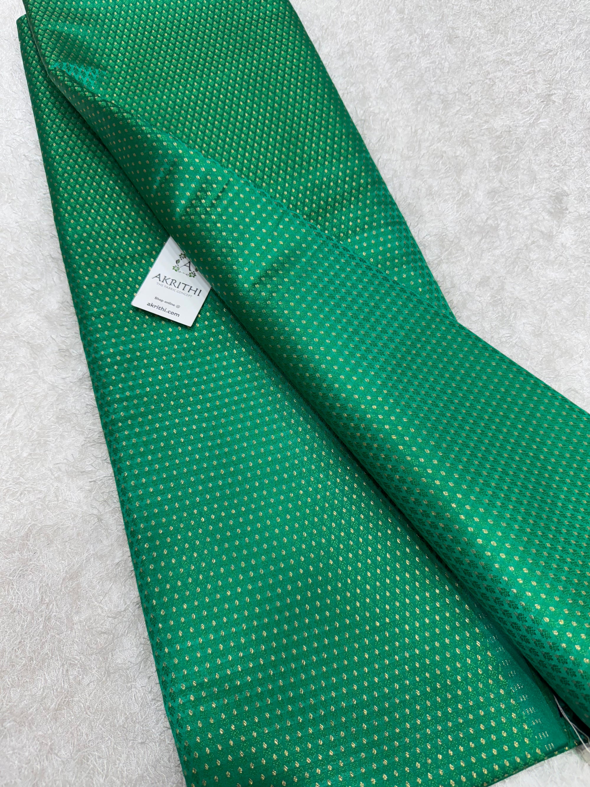 Pure Banarasi brocade fabric