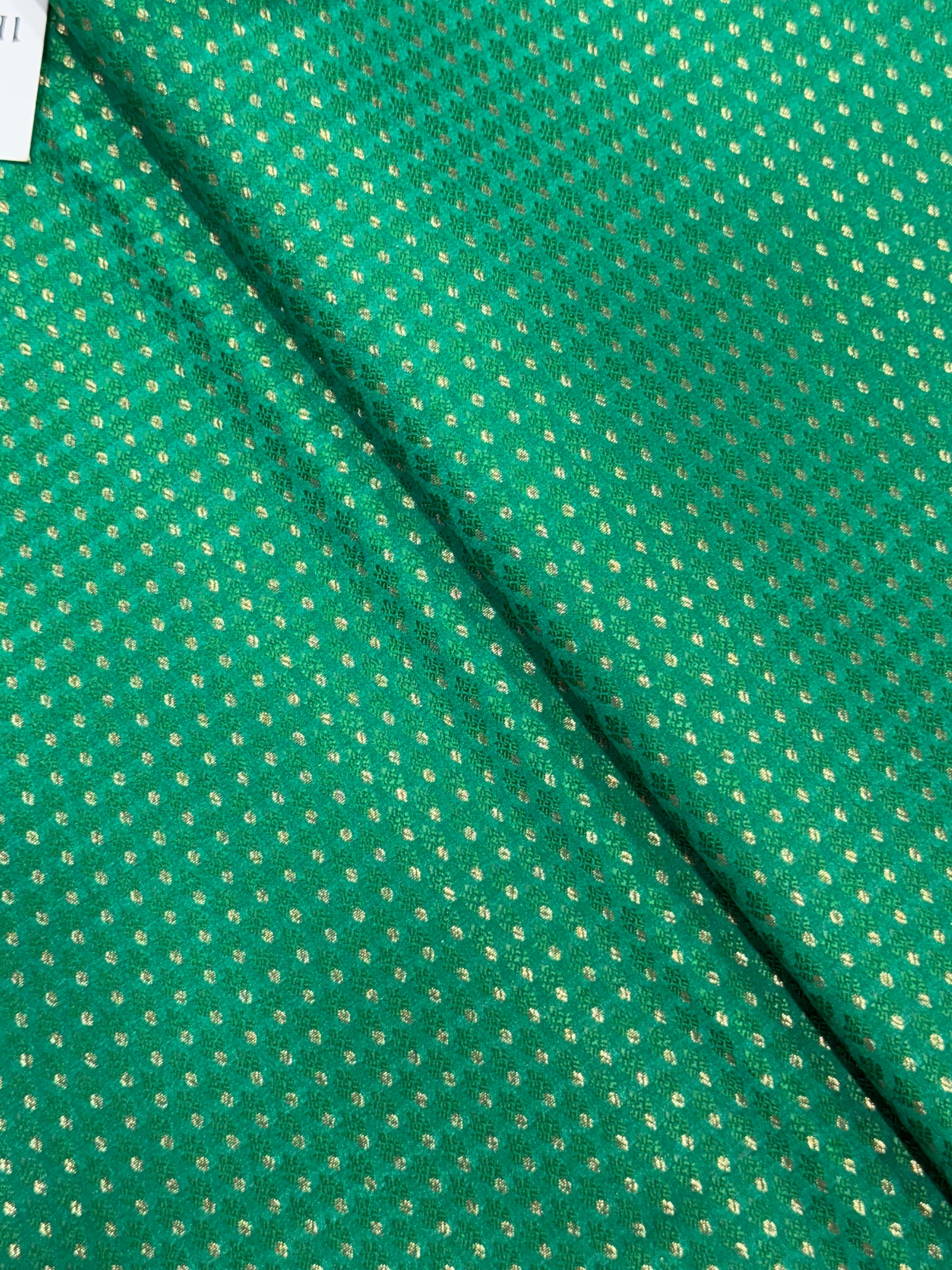 Pure Banarasi brocade fabric