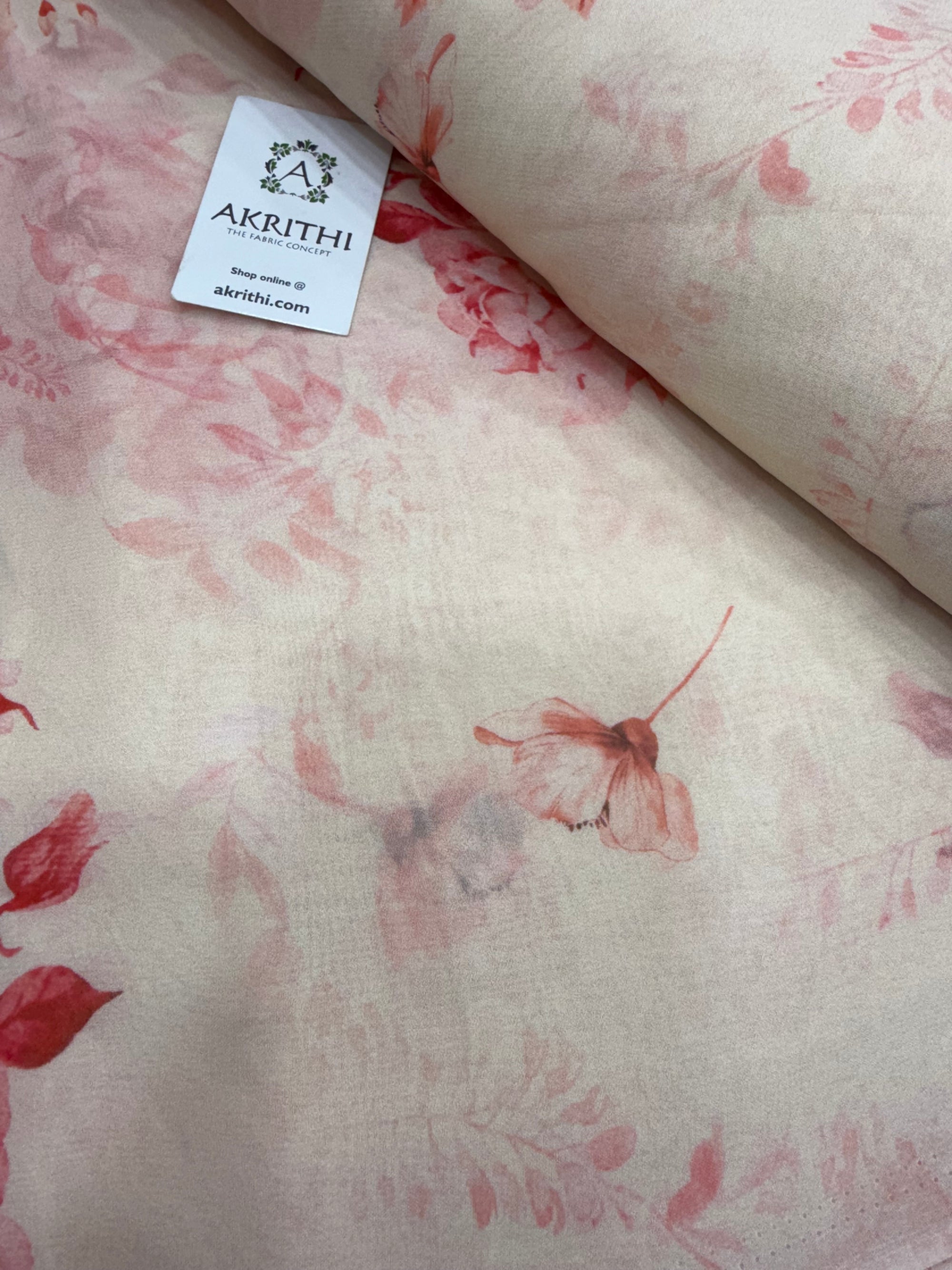 Digital Printed pure georgette fabric
