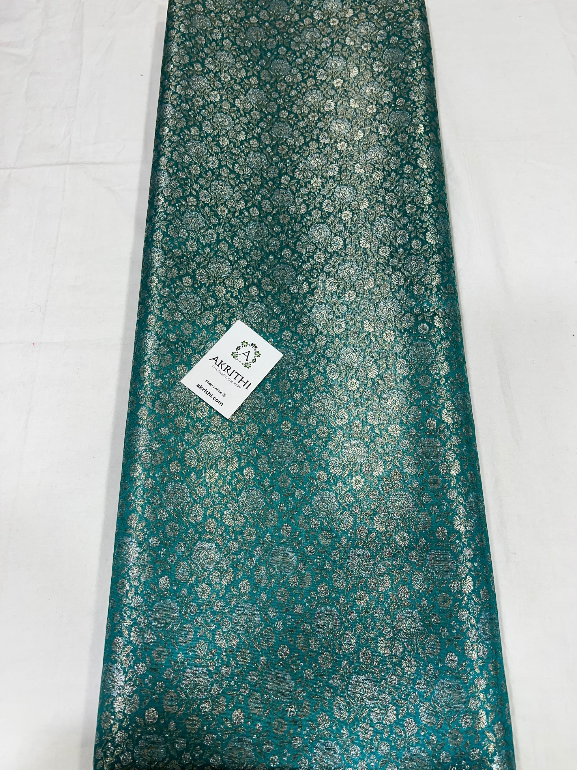 Pure tissue Banarasi brocade fabric 50 CM CUT