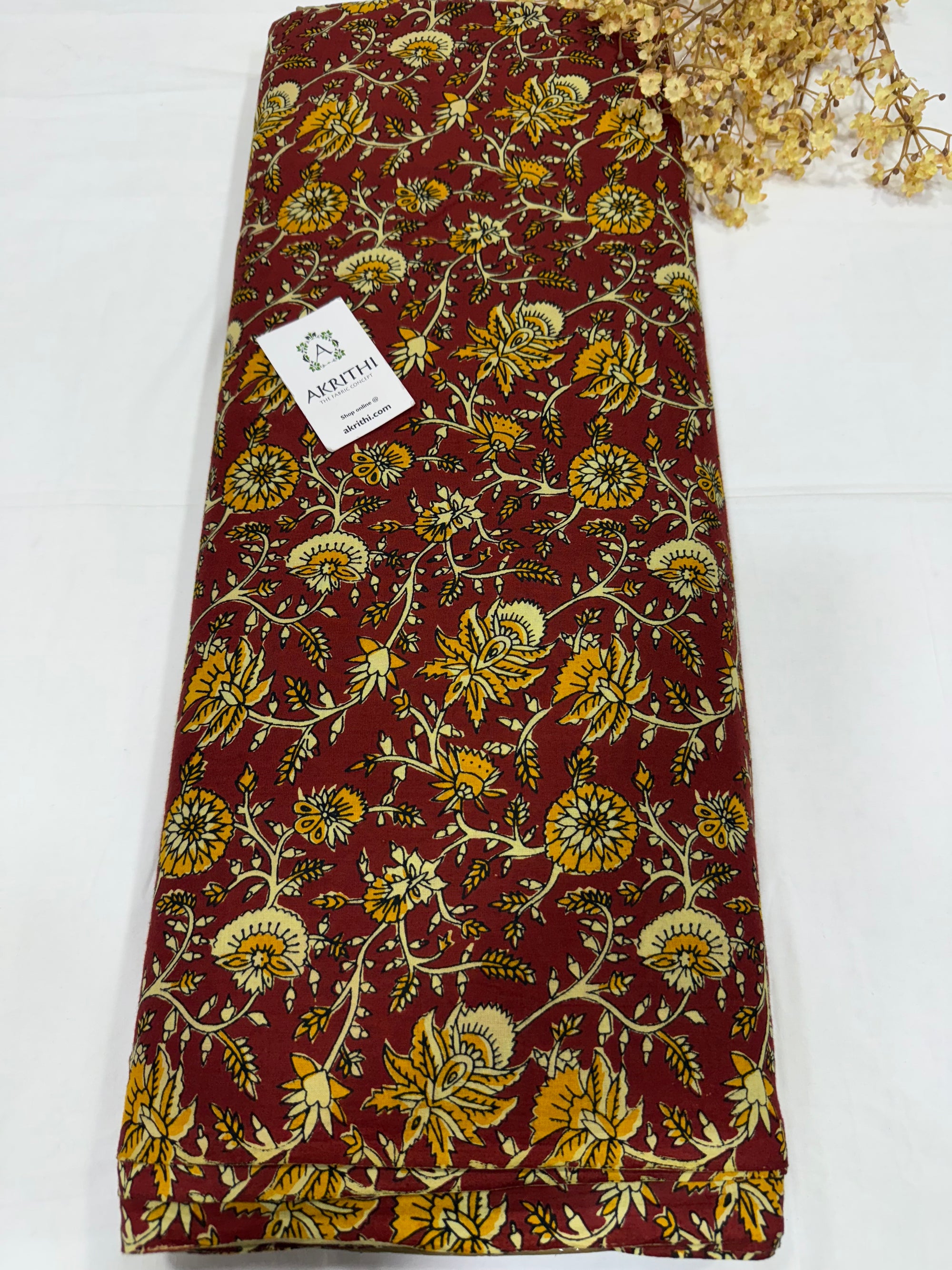Printed pure cotton fabric