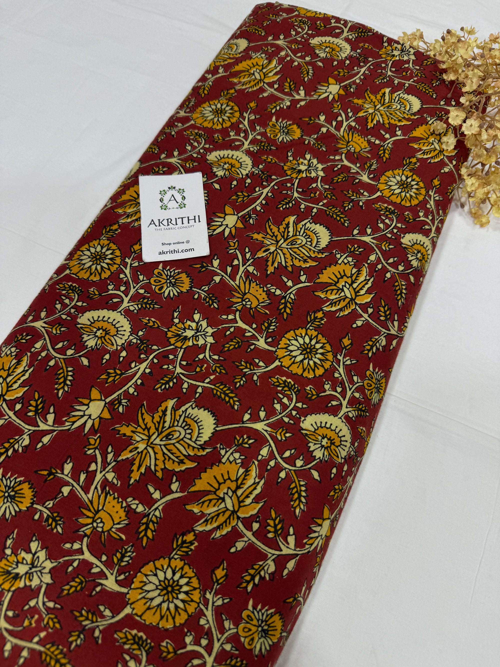 Printed pure cotton fabric