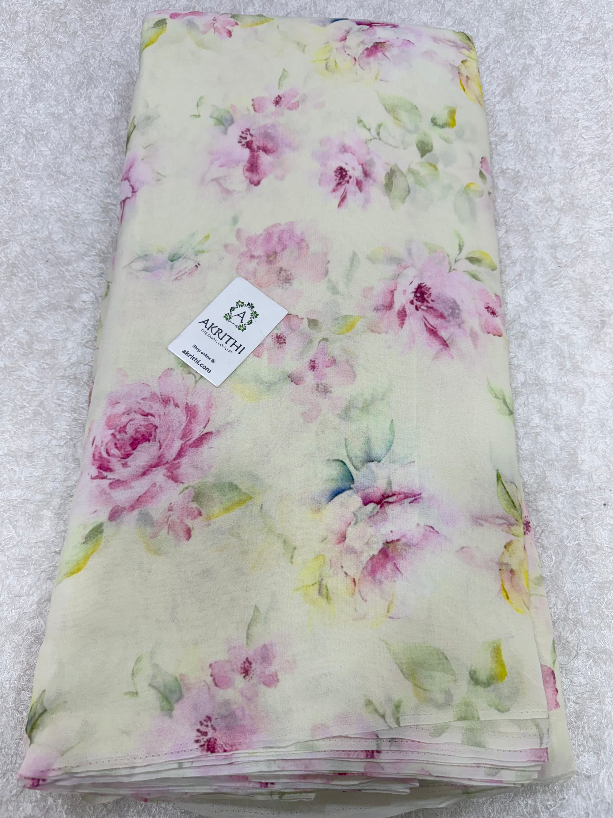 Digital Printed pure georgette fabric