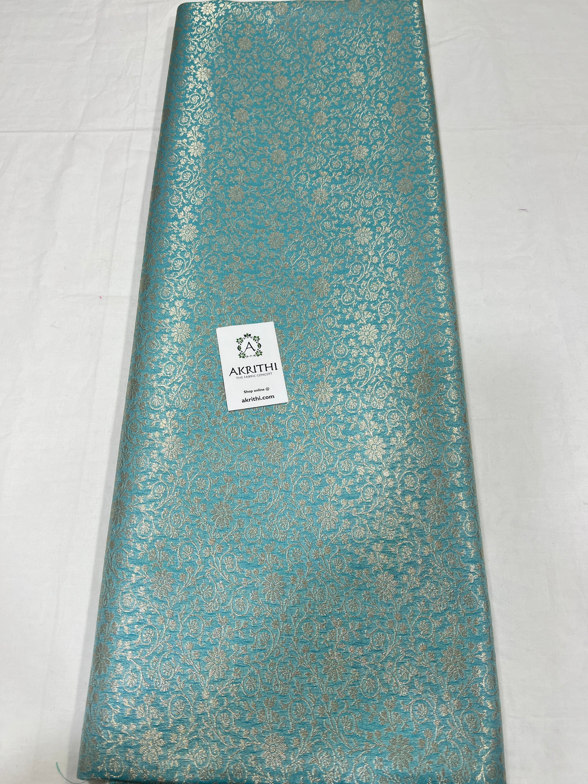 Pure Banarasi brocade fabric