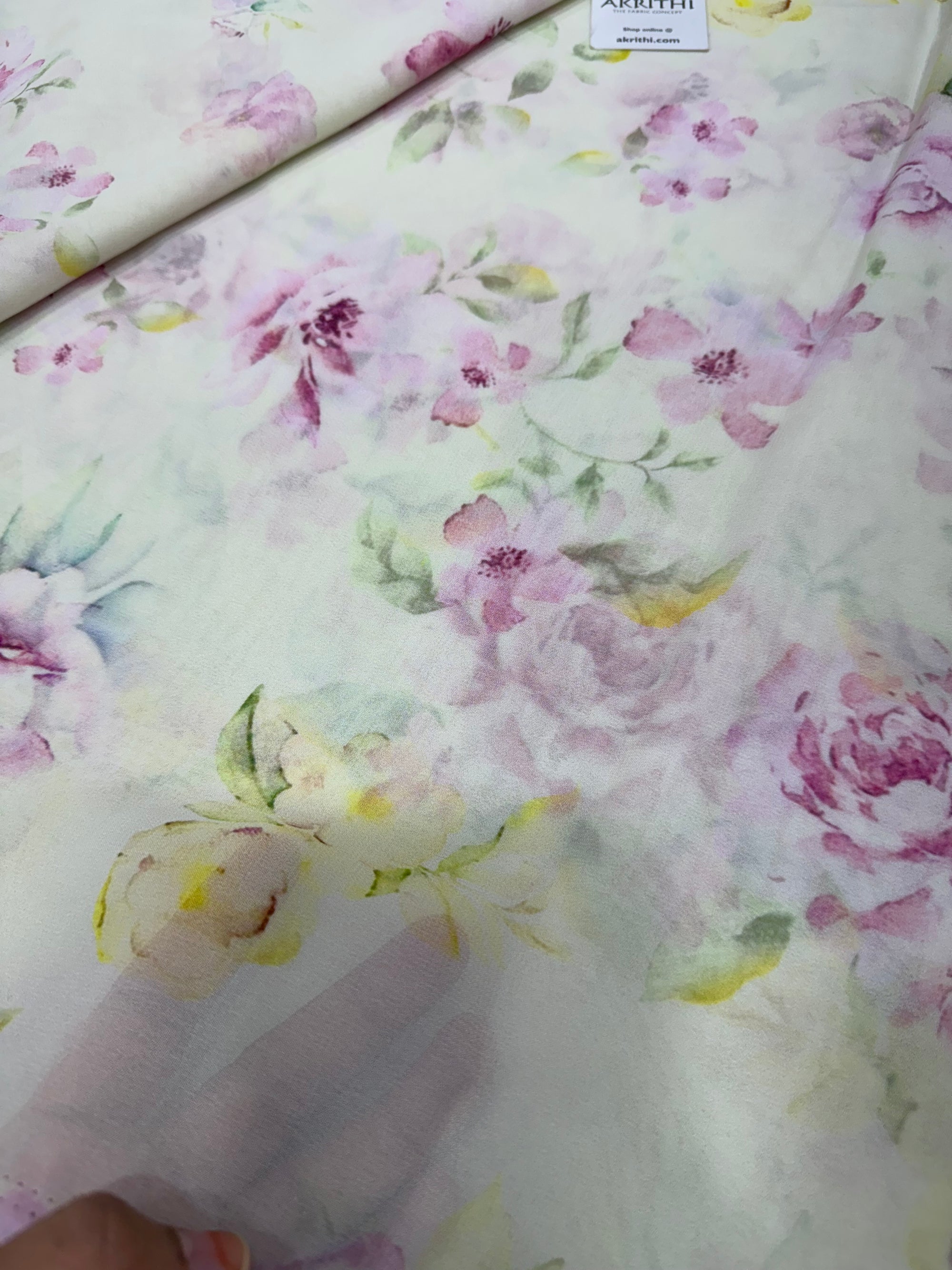 Digital Printed pure georgette fabric