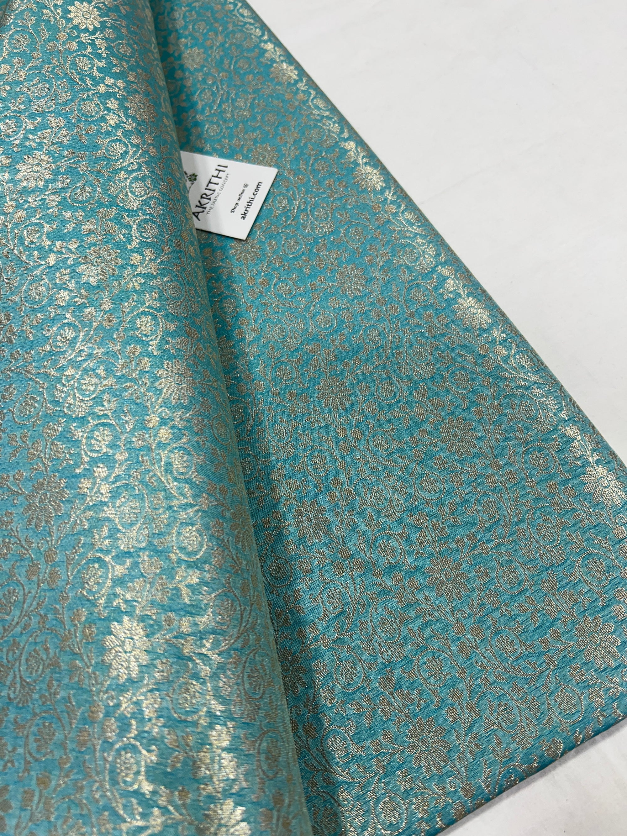 Pure Banarasi brocade fabric
