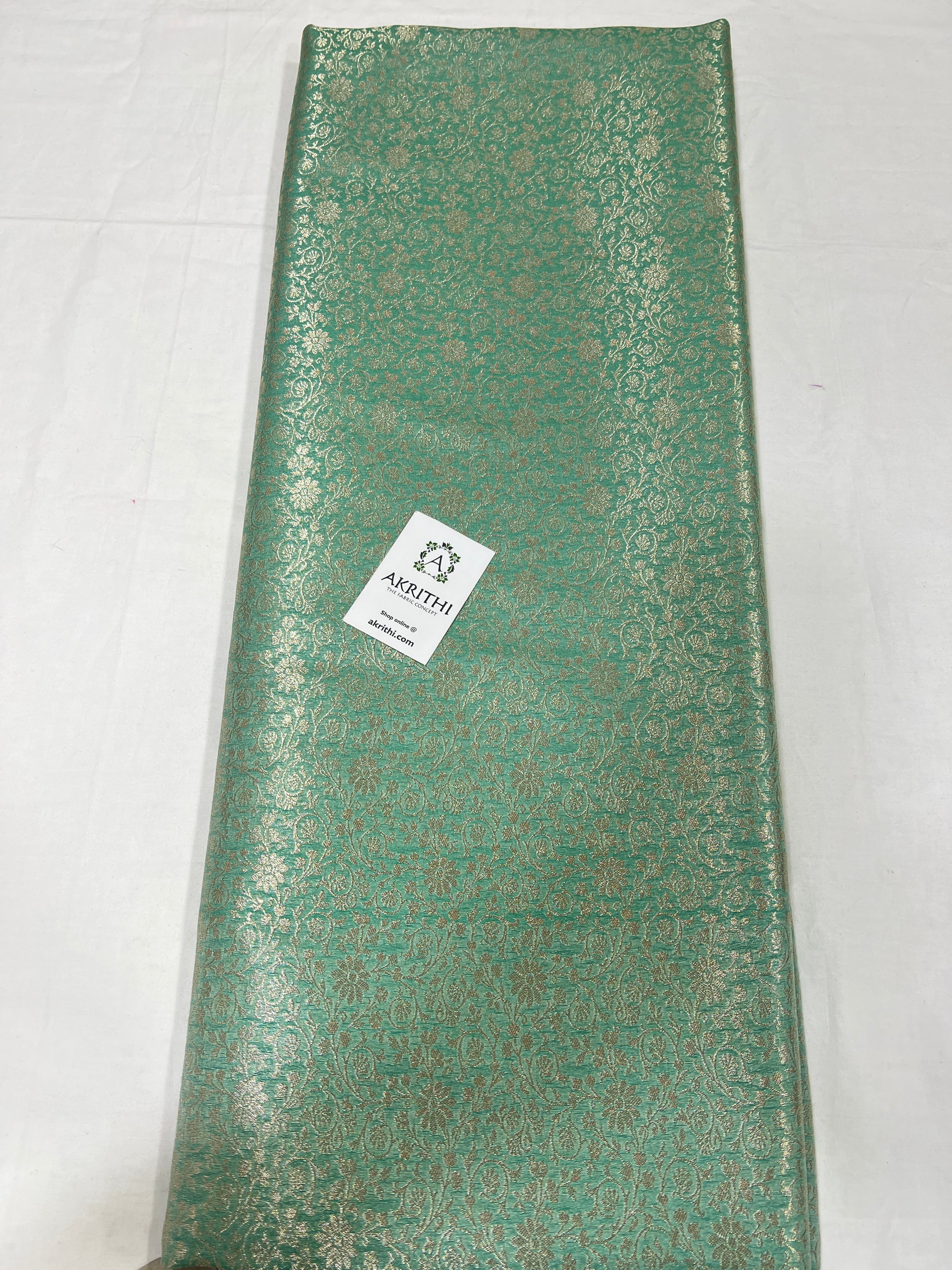 Pure Banarasi brocade fabric