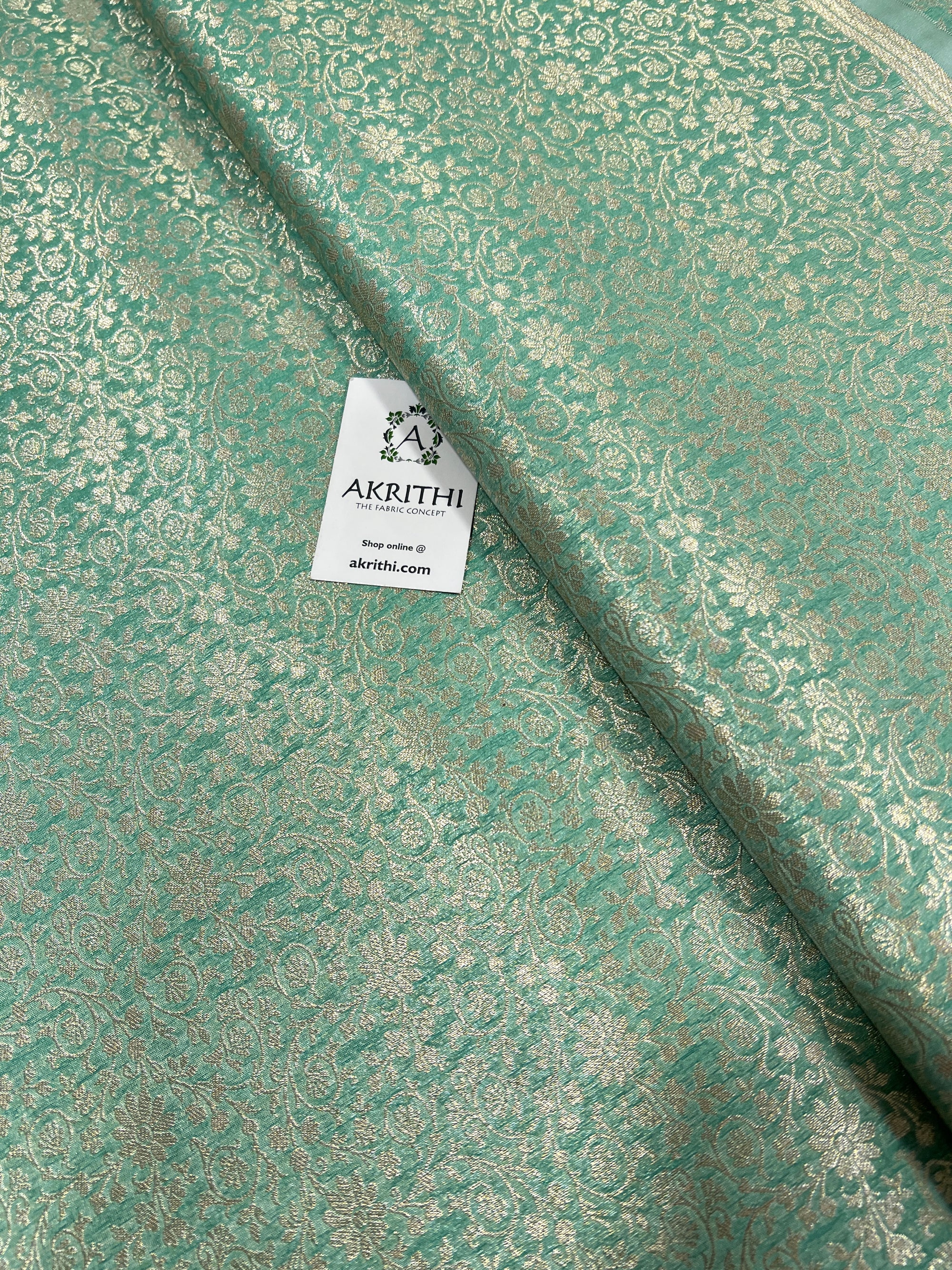 Pure Banarasi brocade fabric