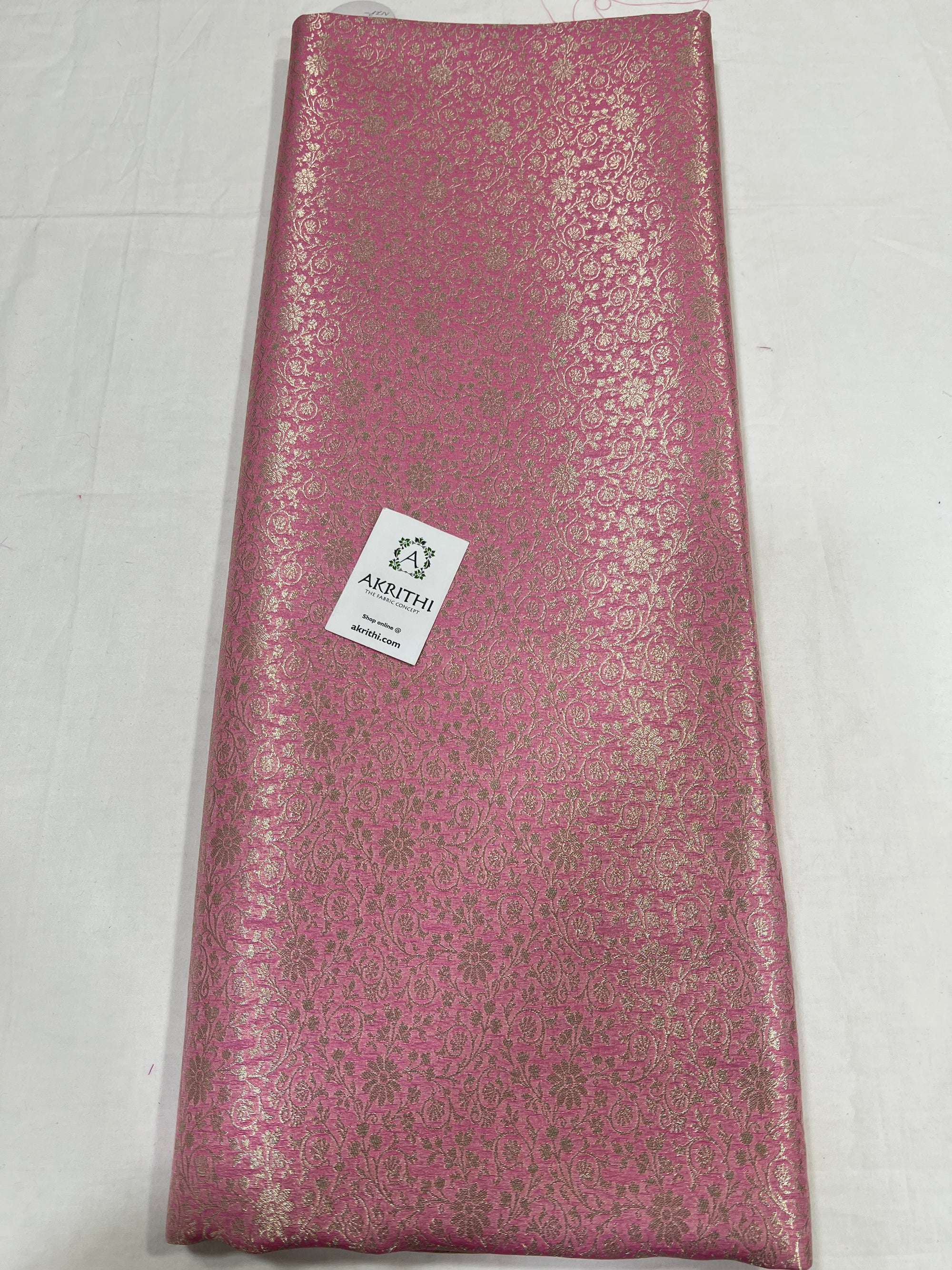 Pure Banarasi brocade fabric