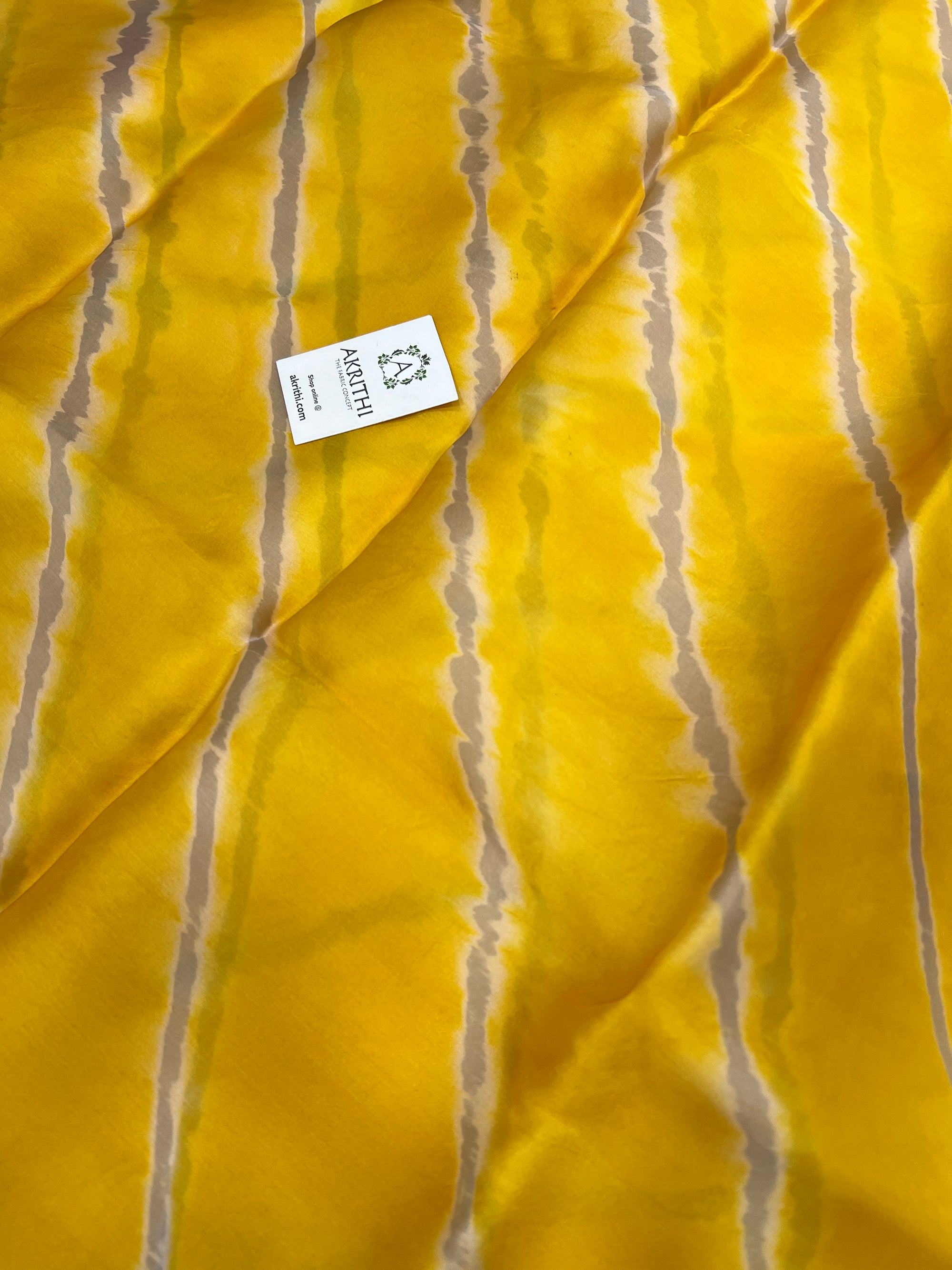 PURE SILK SATIN ORGANZA LEHERIYA SAREE