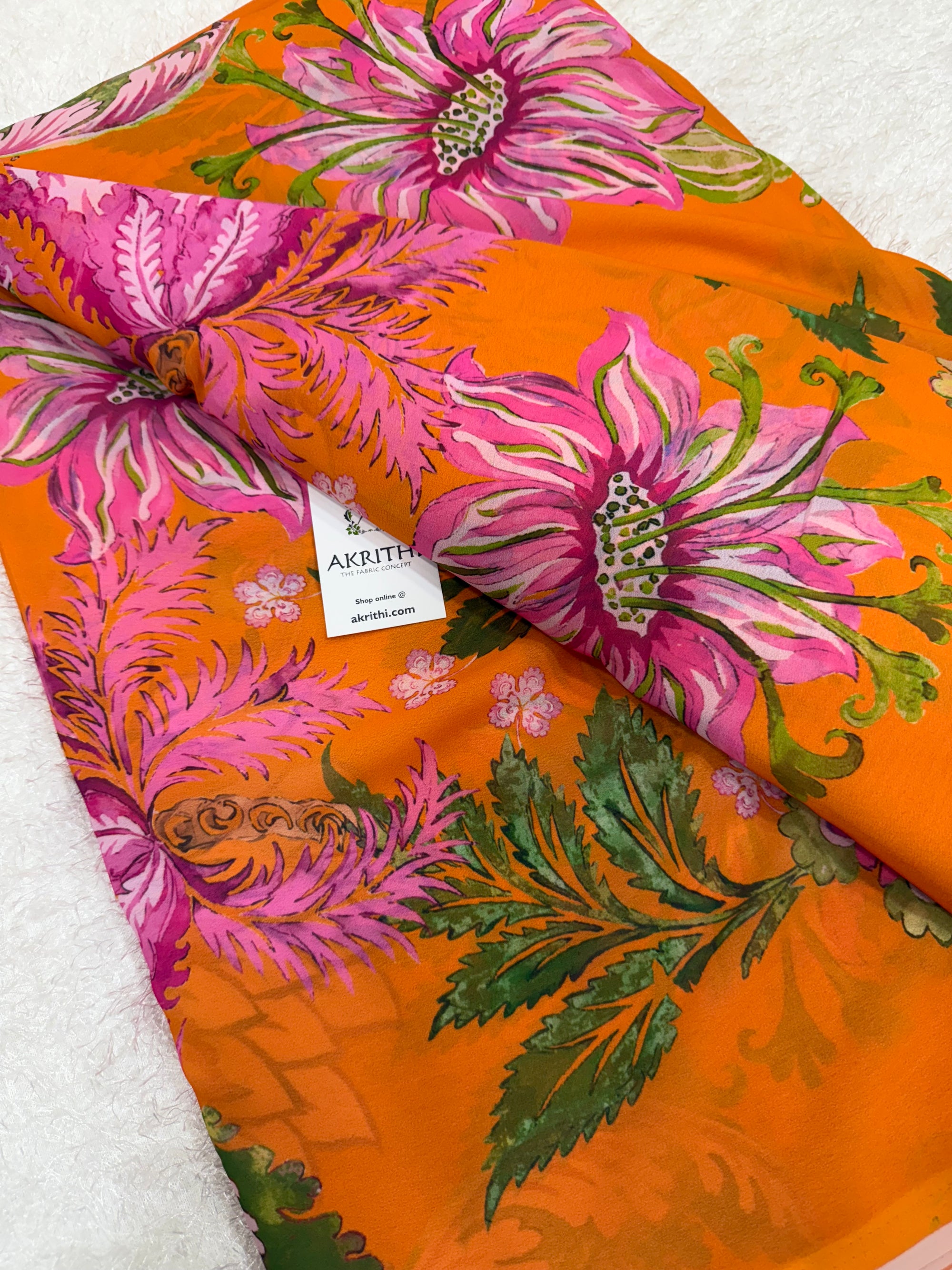Digital Printed georgette fabric