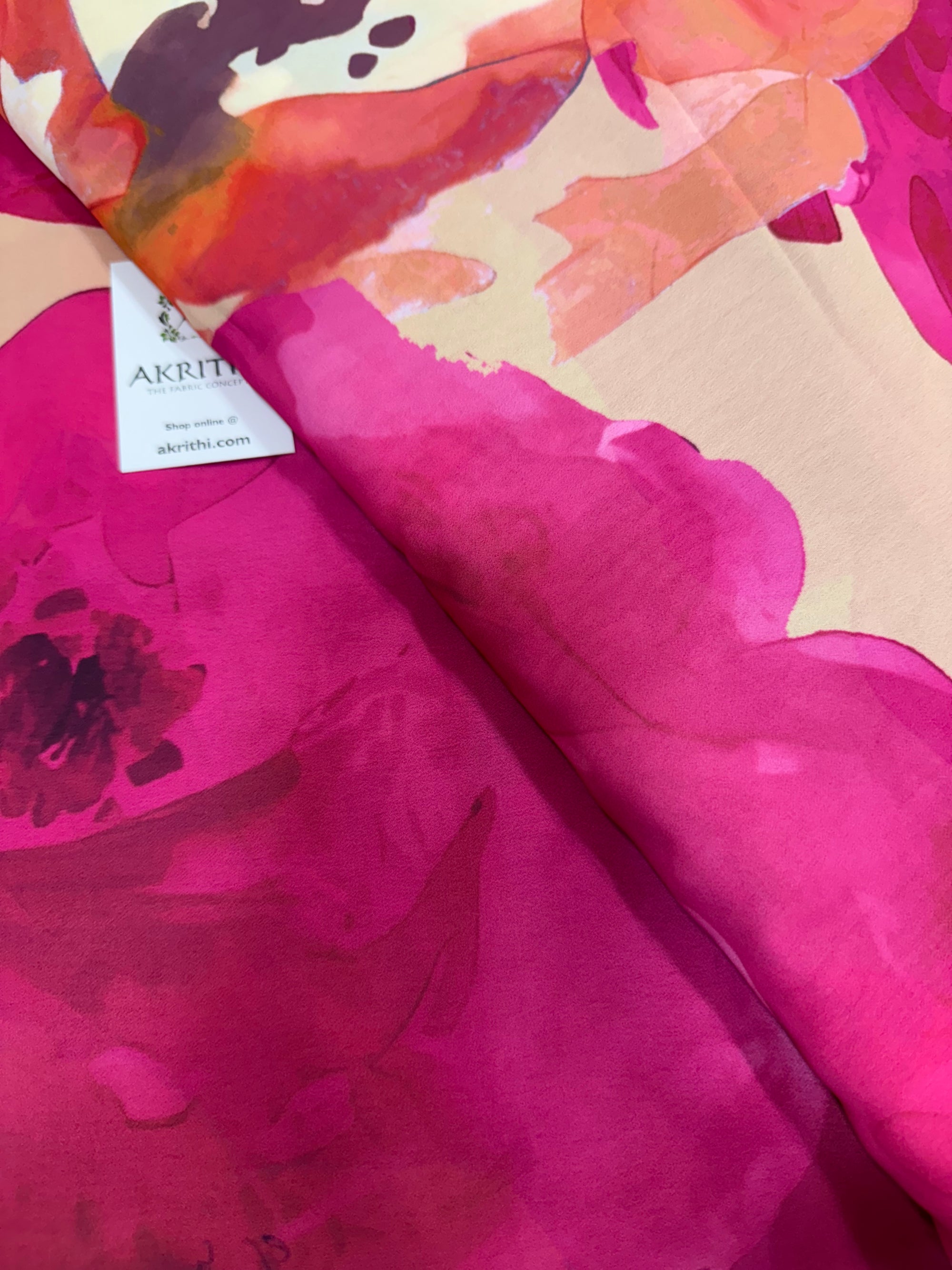Digital Printed georgette fabric