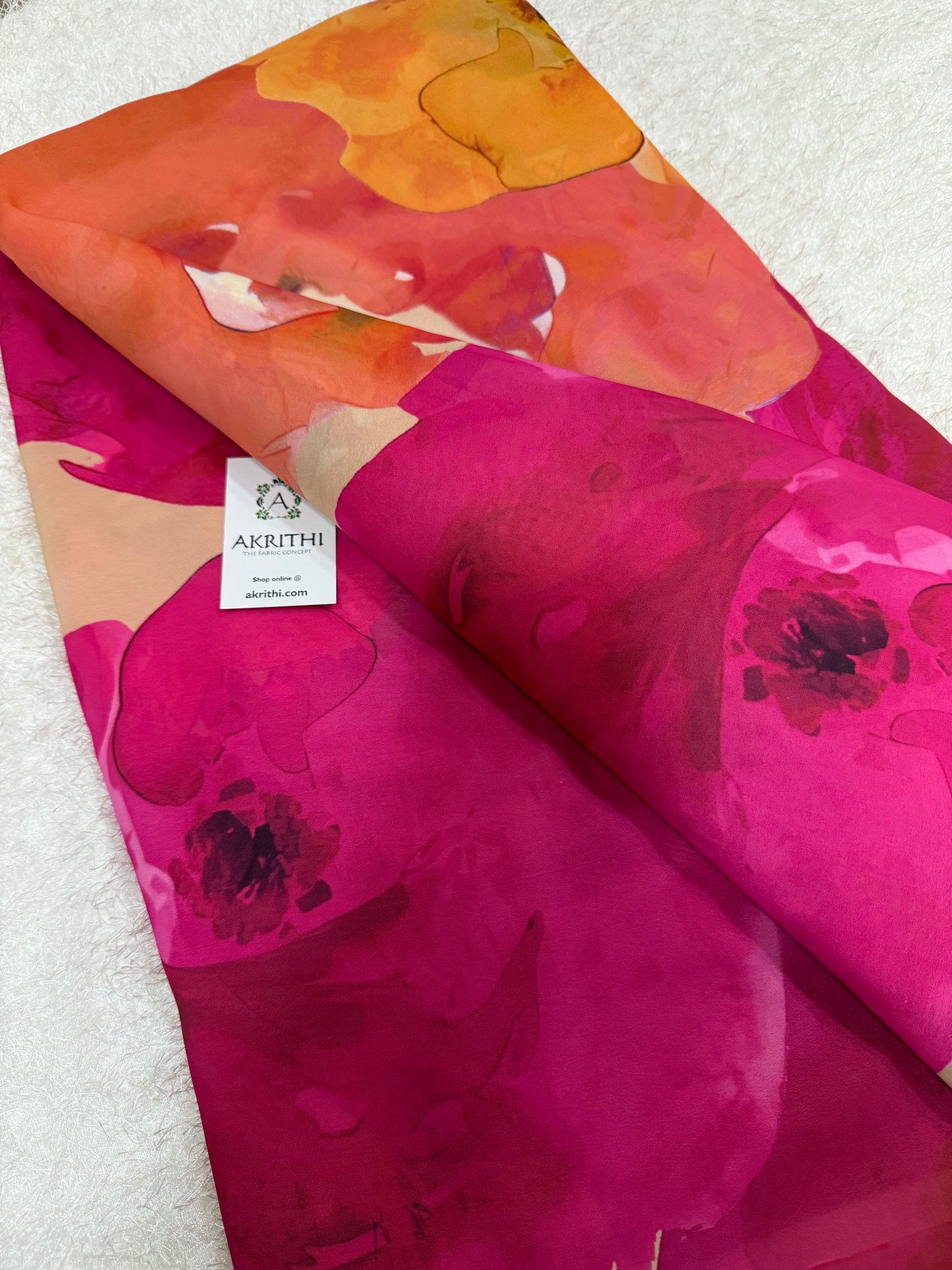 Digital Printed georgette fabric
