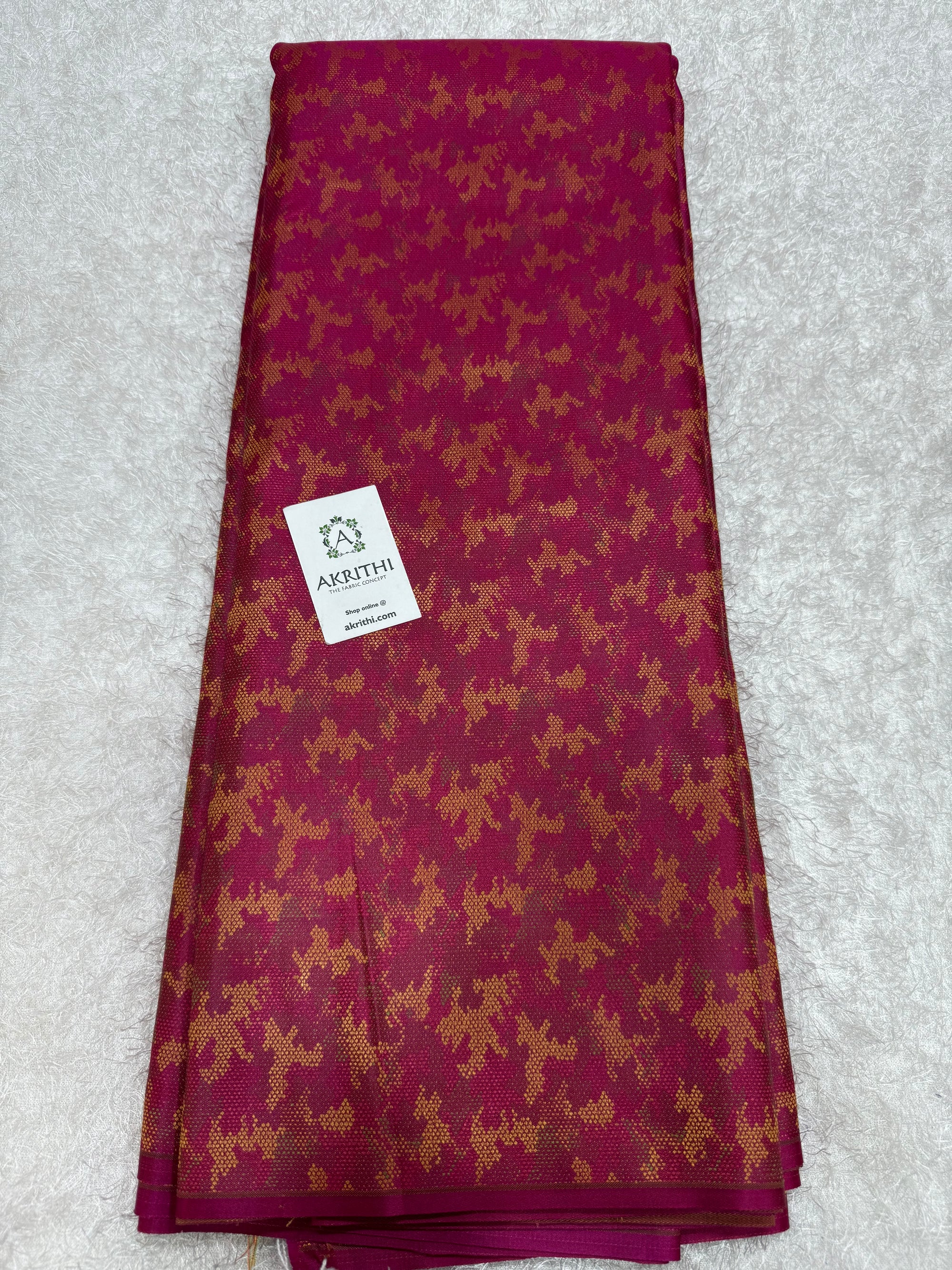Pure Banarasi resham brocade fabric