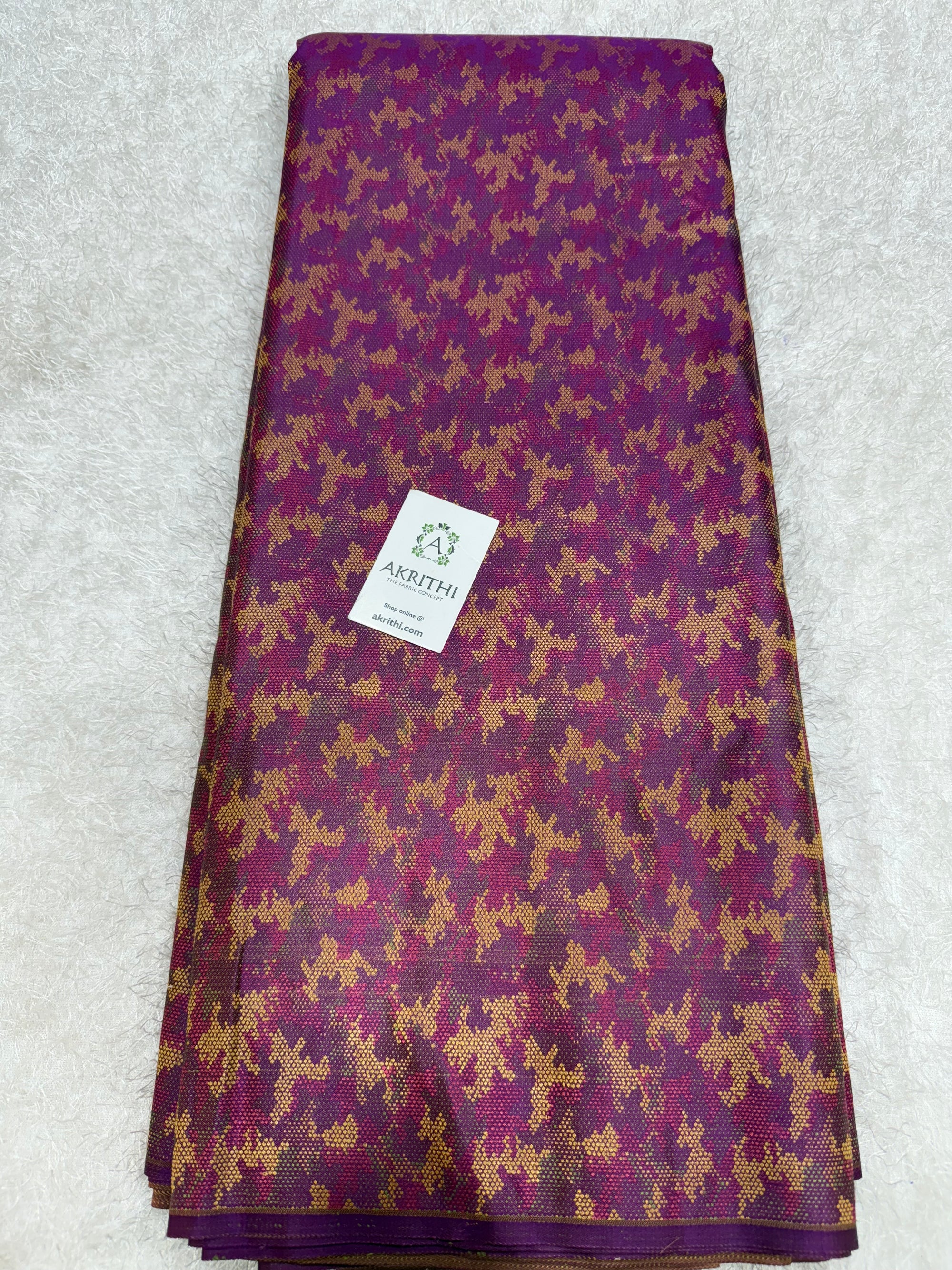 Pure Banarasi resham brocade fabric