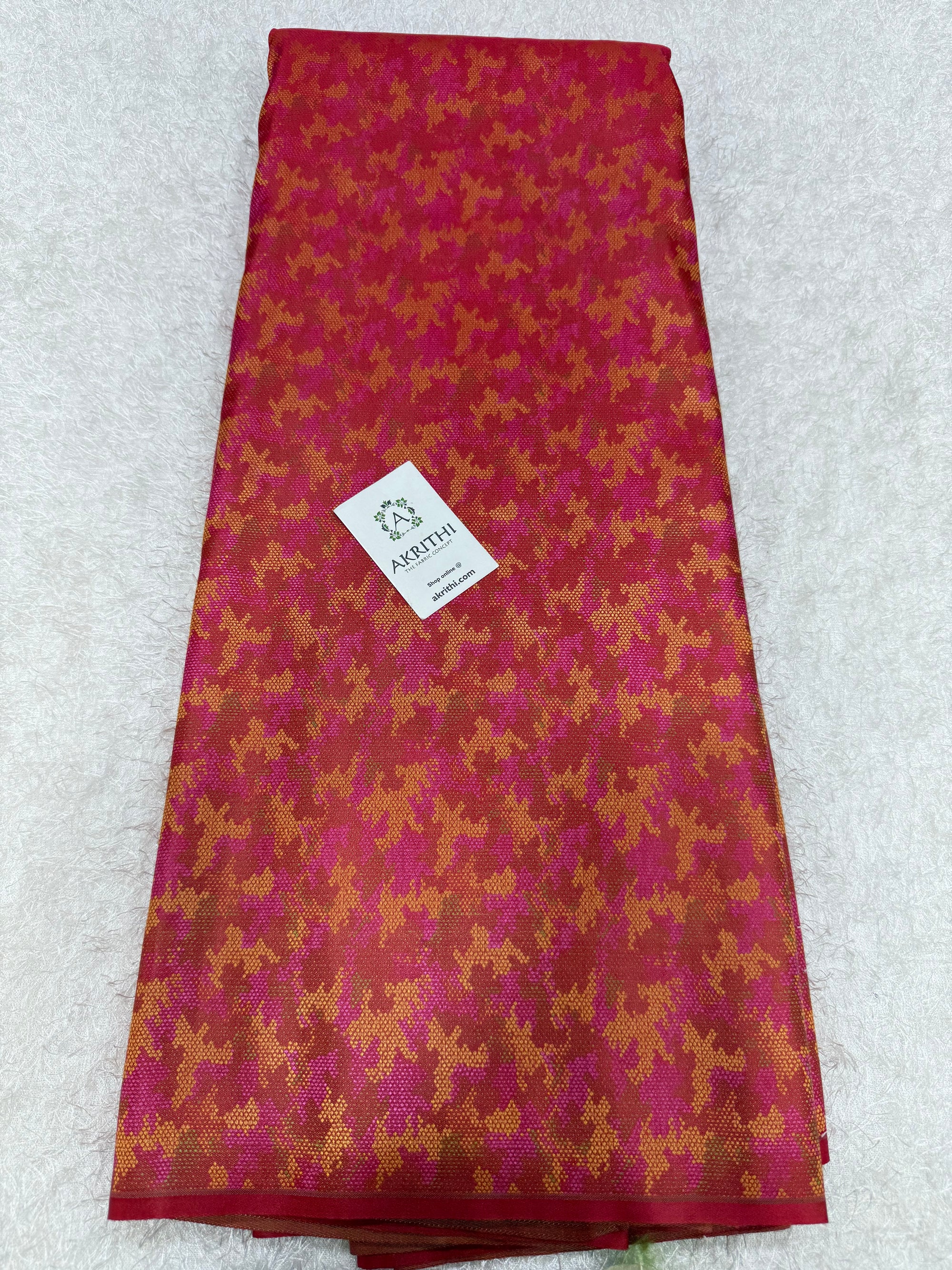 Pure Banarasi resham brocade fabric