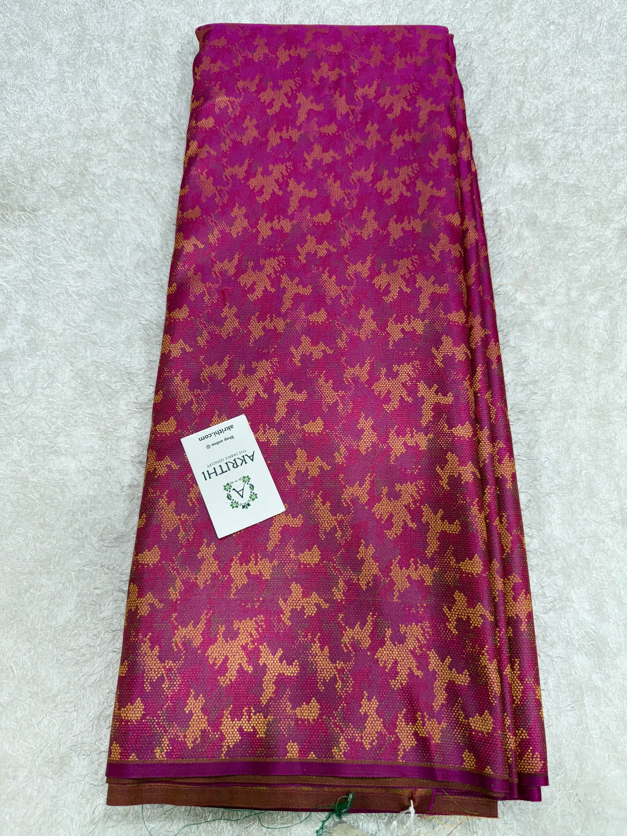 Pure Banarasi resham brocade fabric