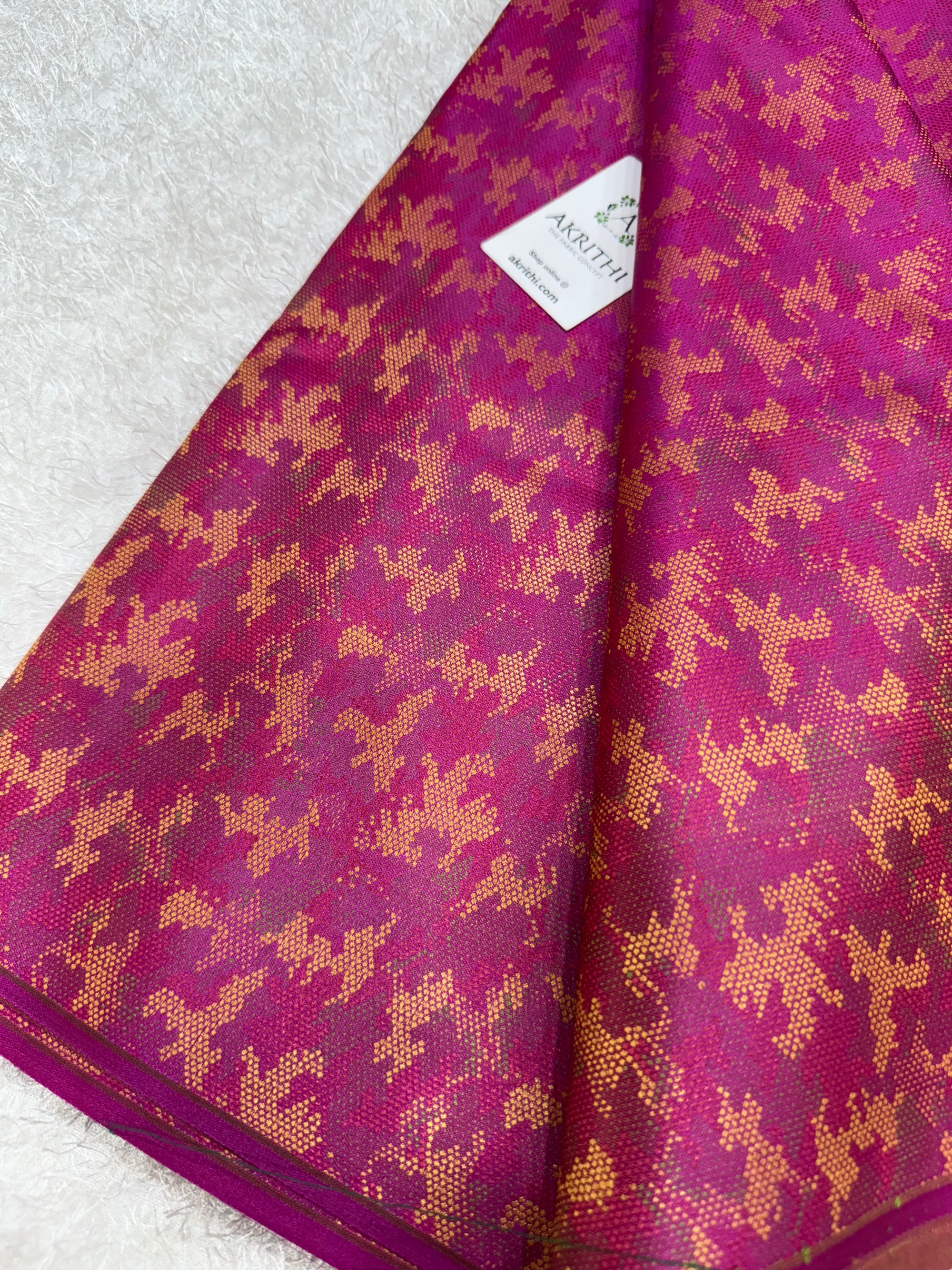 Pure Banarasi resham brocade fabric