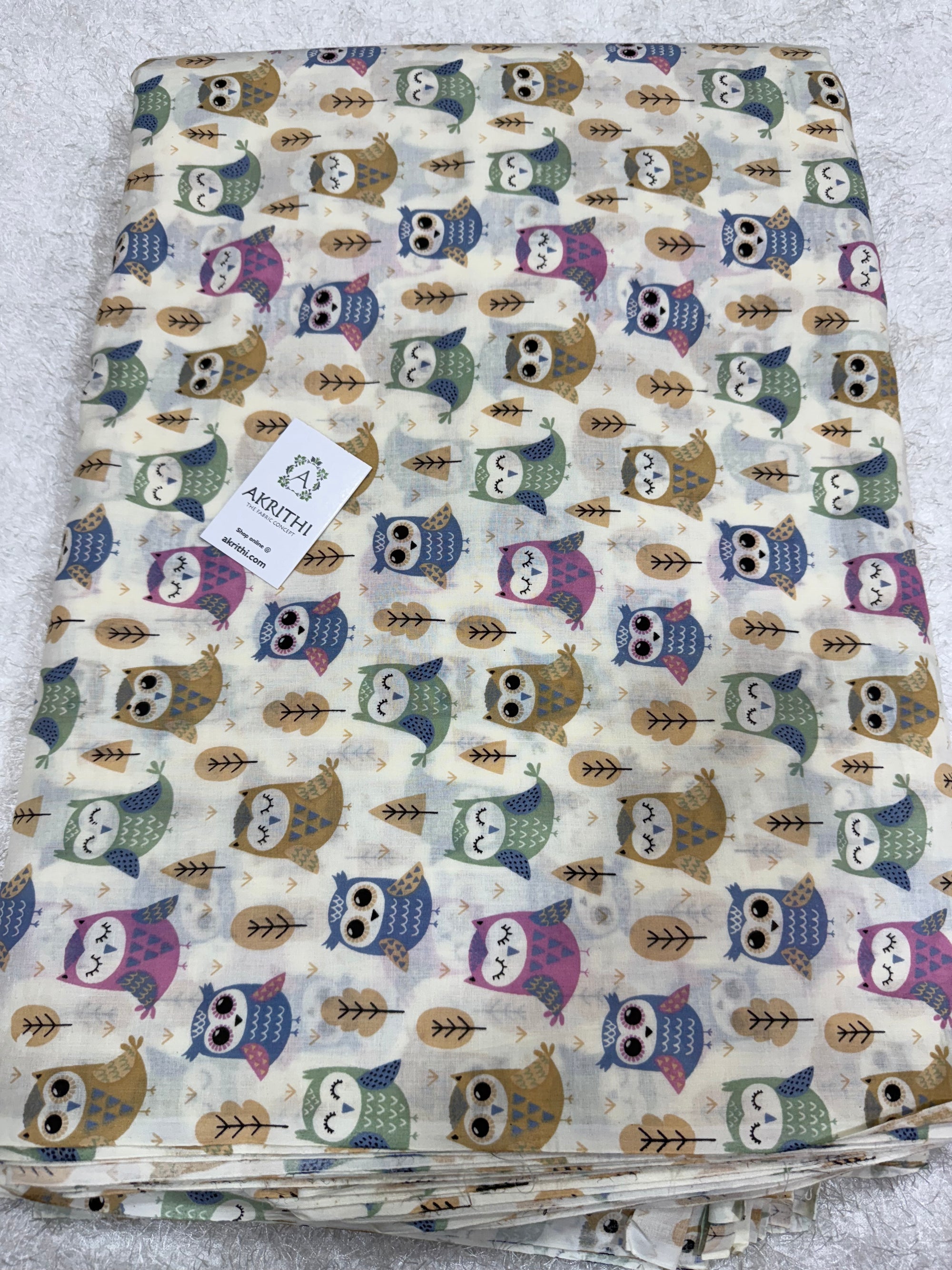 Kids Printed pure cotton fabric