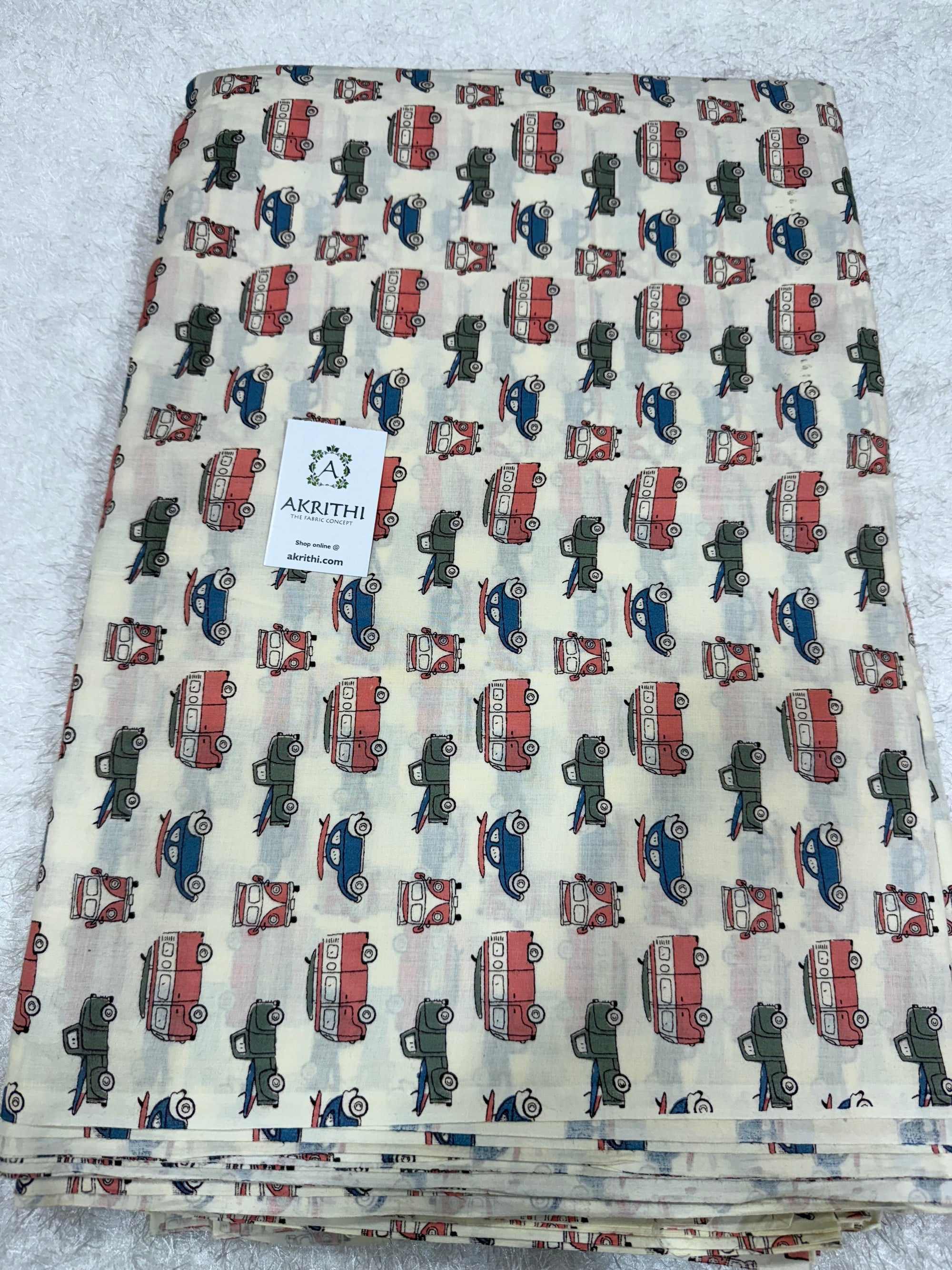 Kids Printed pure cotton fabric