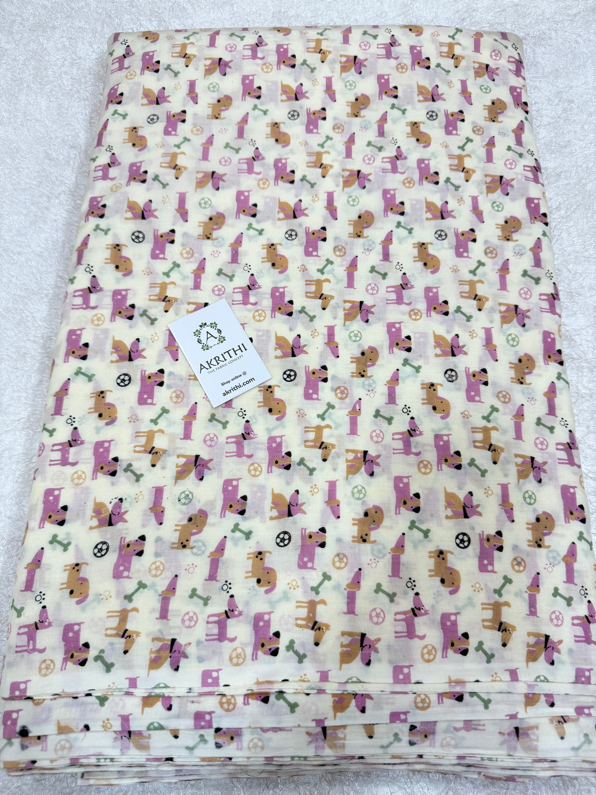 Kids Printed pure cotton fabric