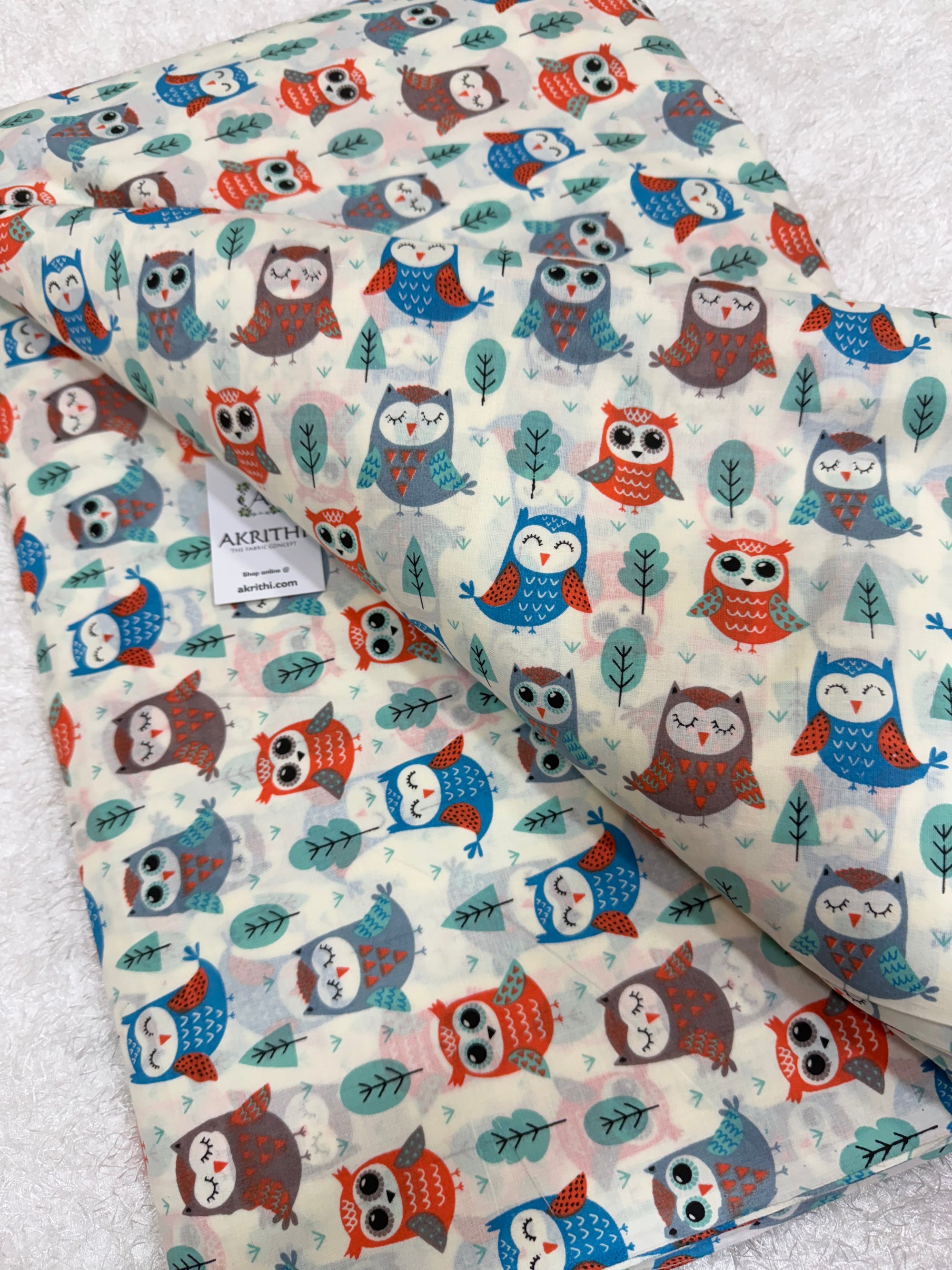 Kids Printed pure cotton fabric