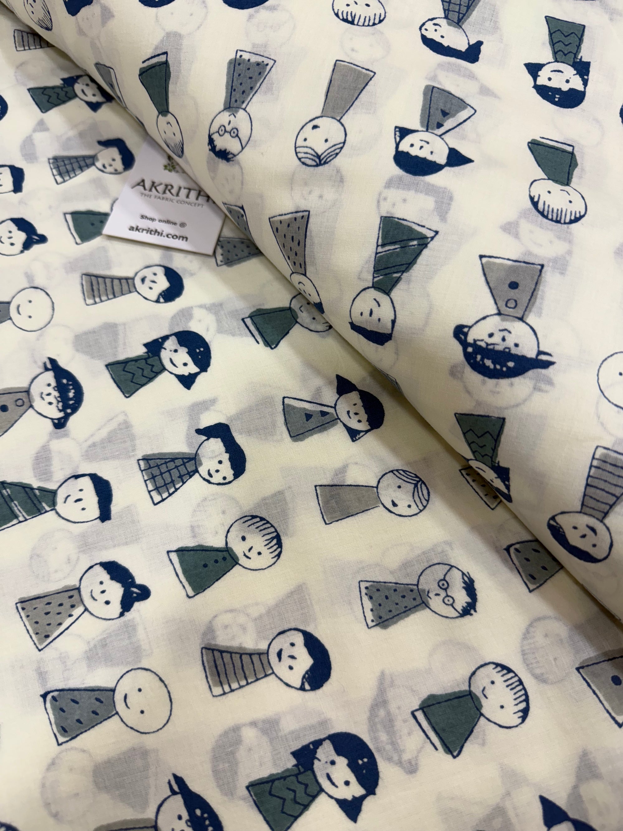Kids Printed pure cotton fabric