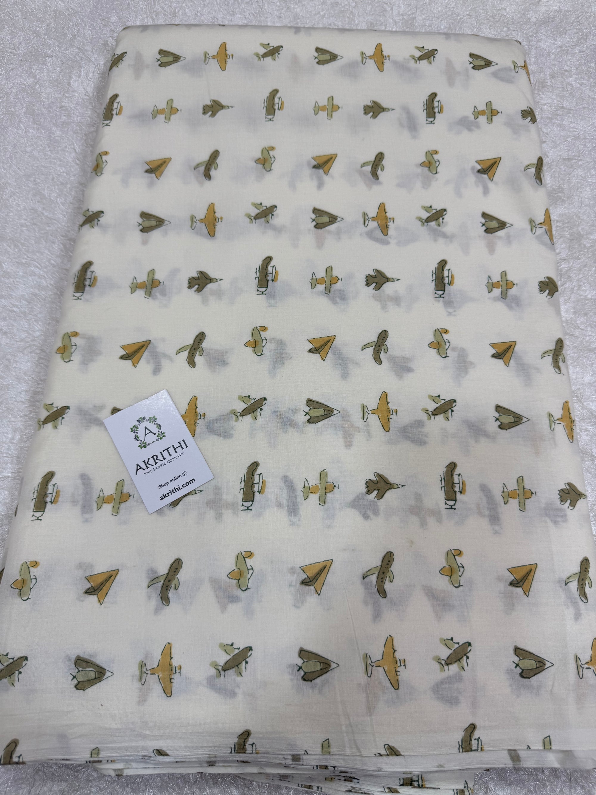 Kids Printed pure cotton fabric