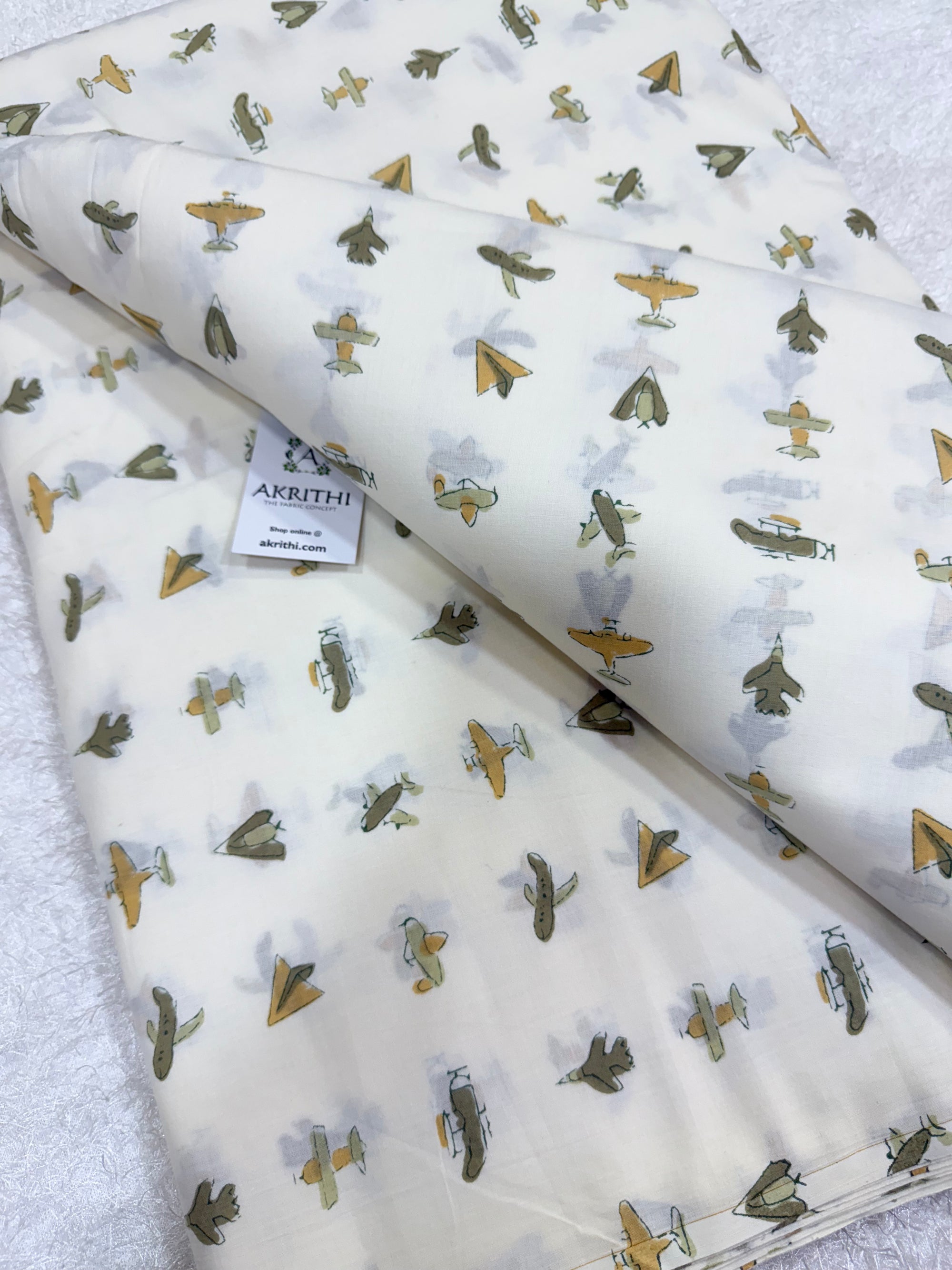 Kids Printed pure cotton fabric