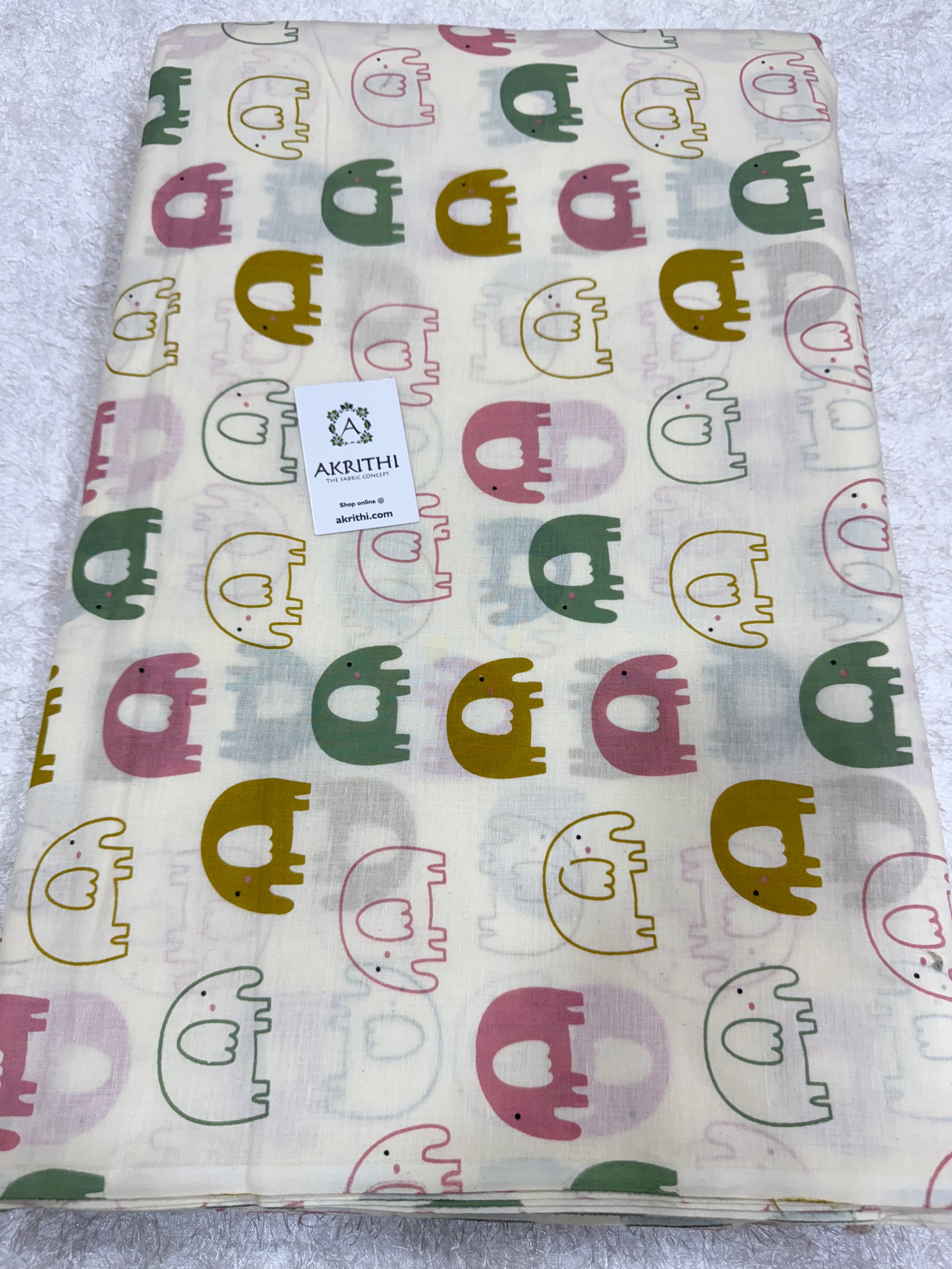 Kids Printed pure cotton fabric