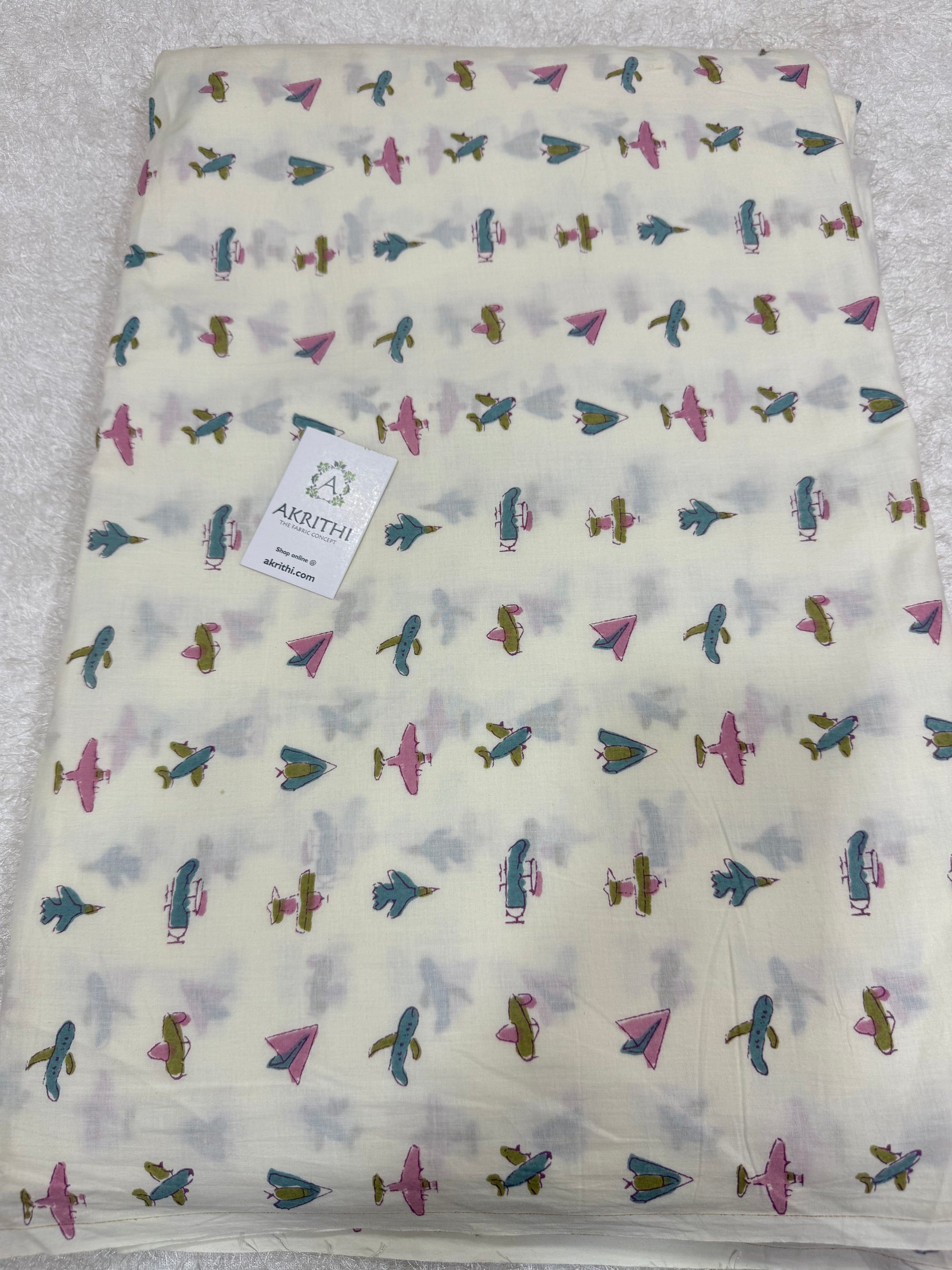 Kids Printed pure cotton fabric
