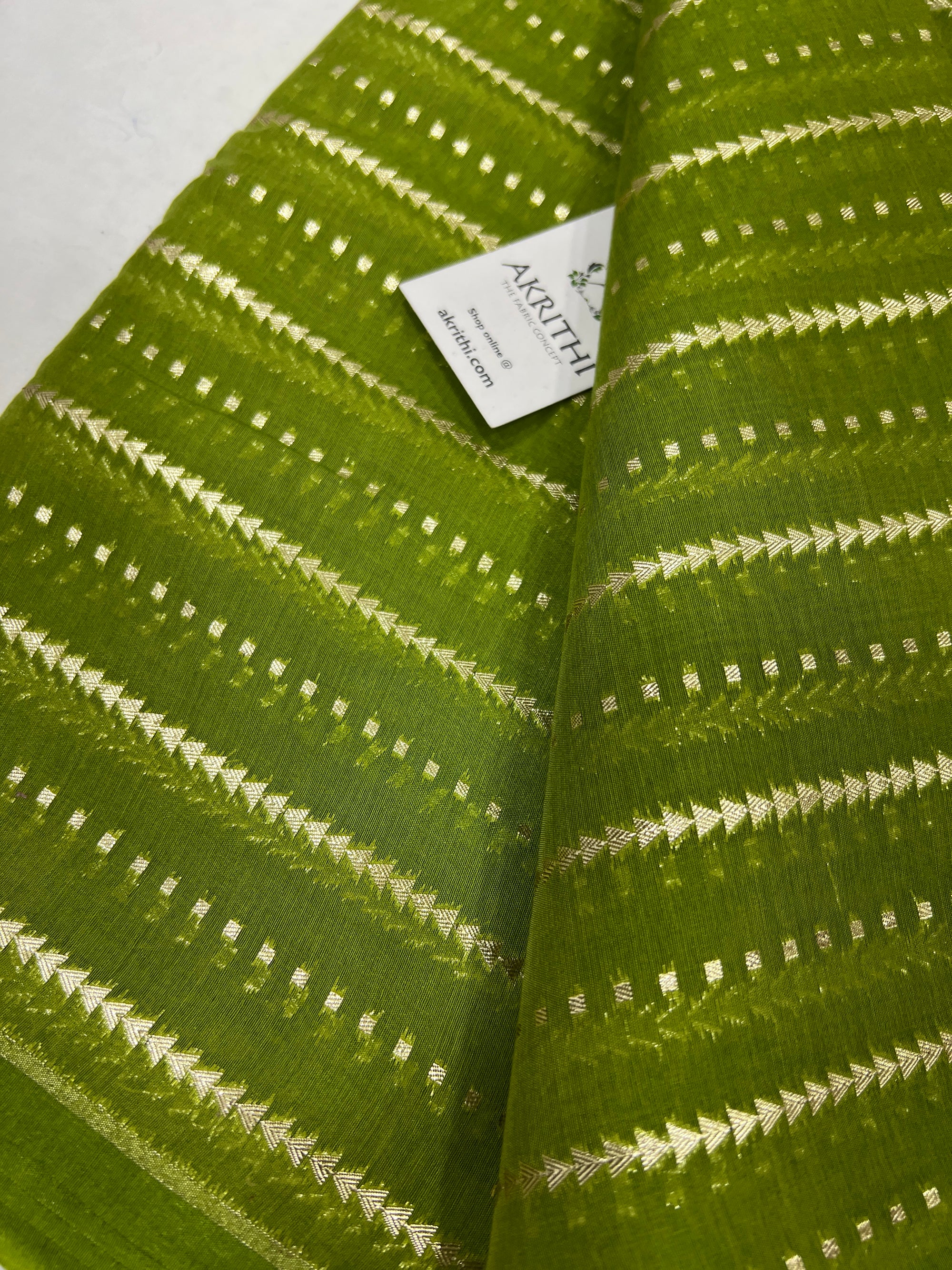 Banarasi chanderi cotton fabric