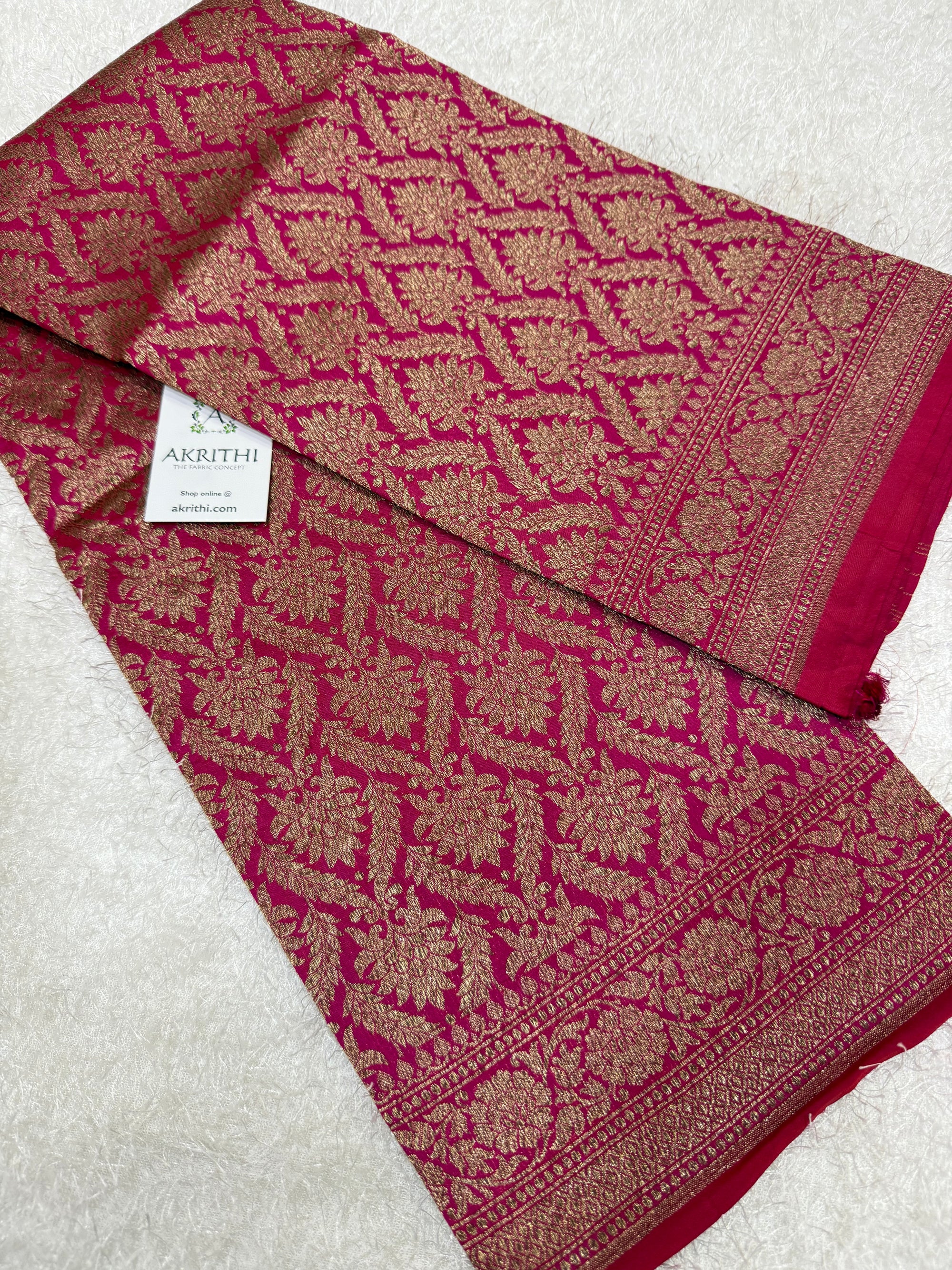 Pure silk banarasi dupatta